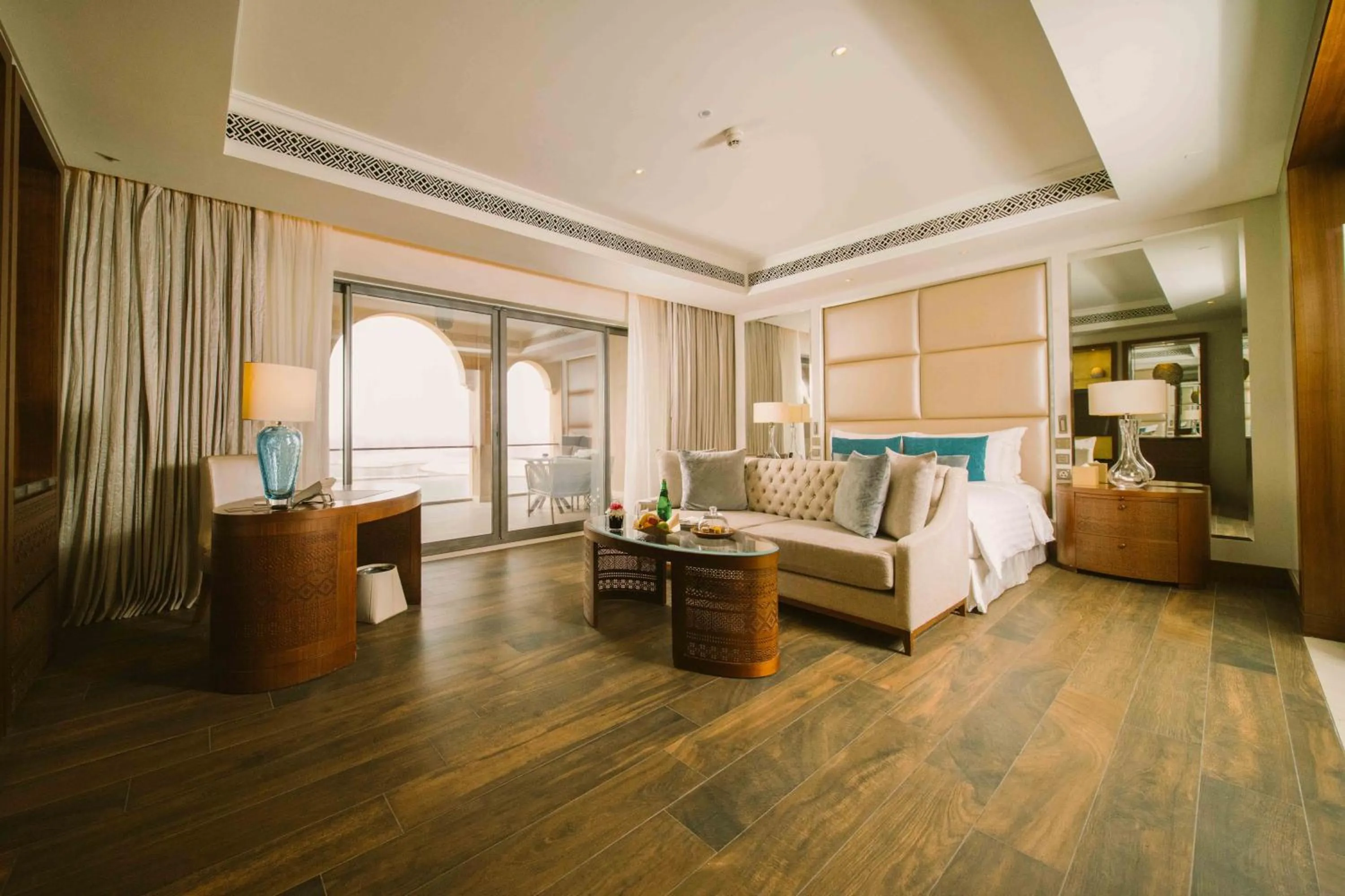 Bed in Royal Saray Resort