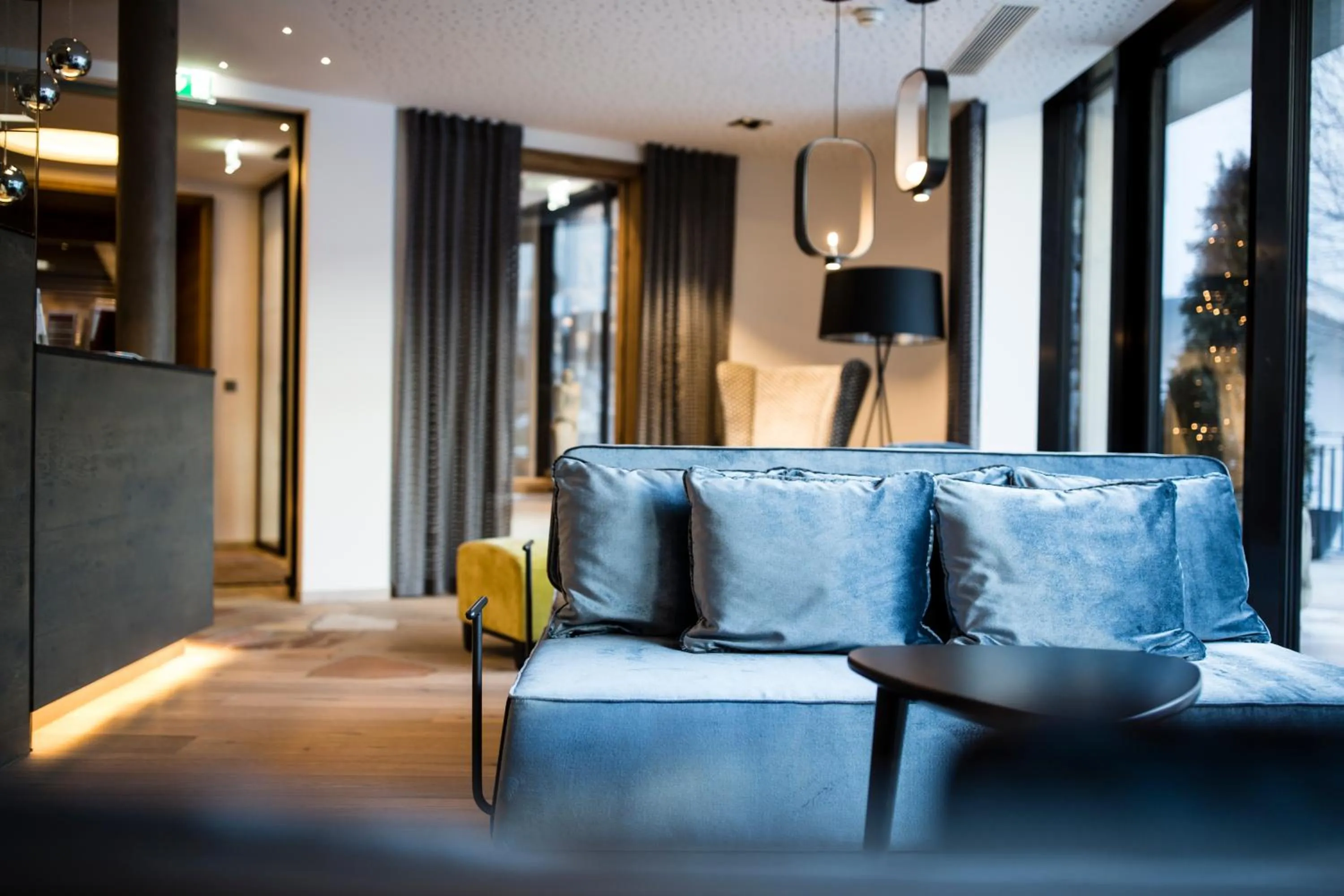 Lobby or reception in stefan Hotel