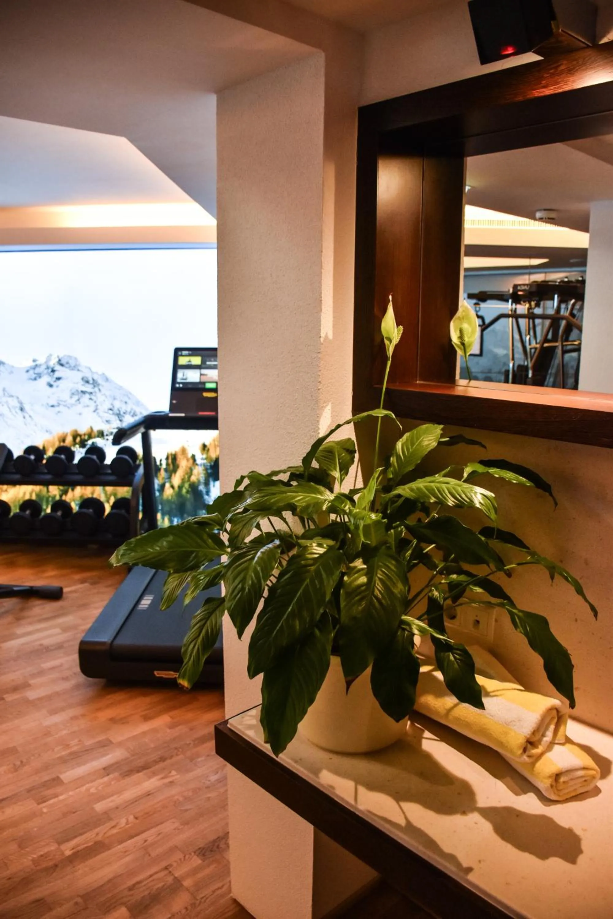 Fitness centre/facilities in Glanz & Glory Hotel