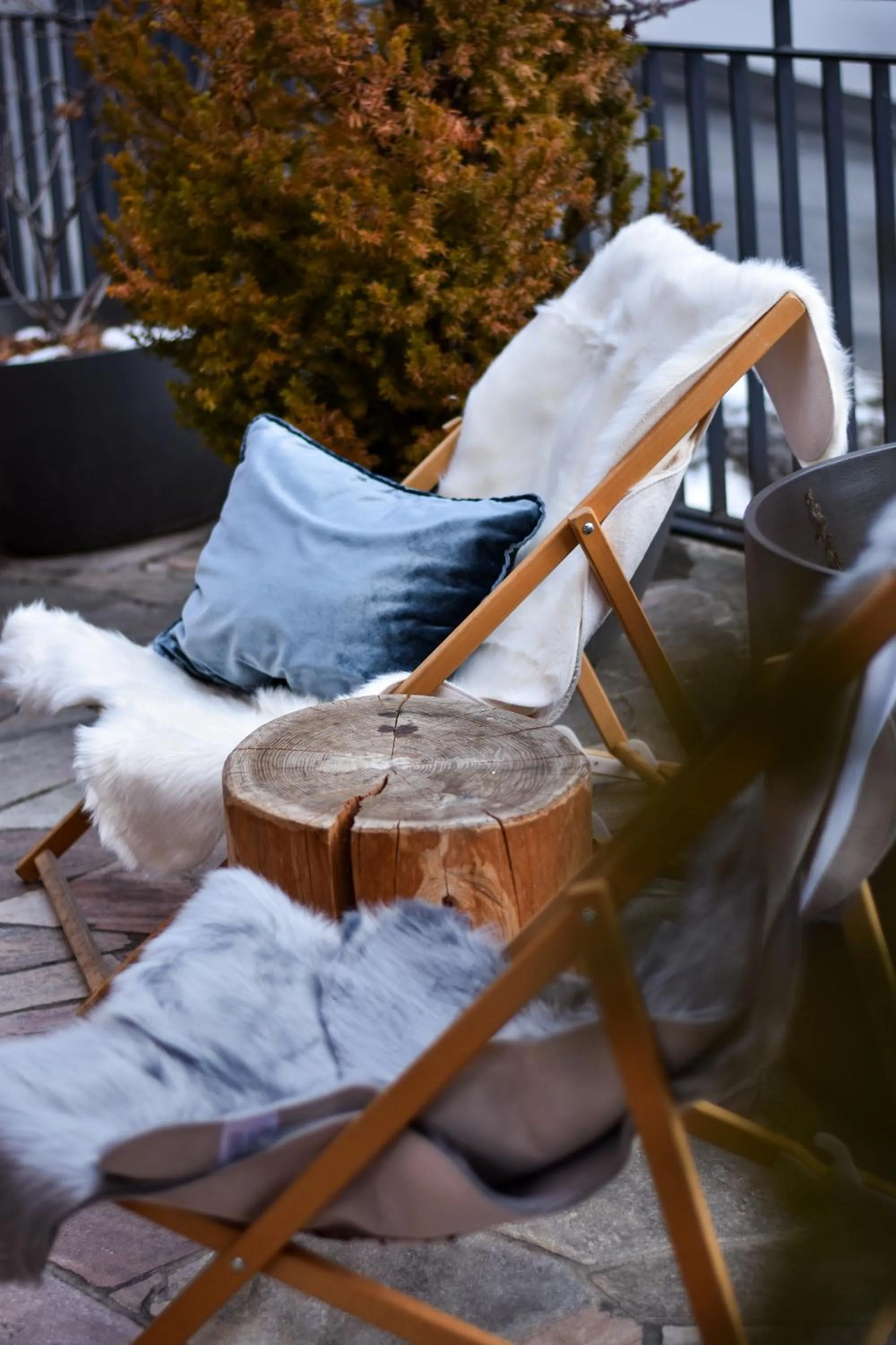 Balcony/Terrace in Glanz & Glory Hotel