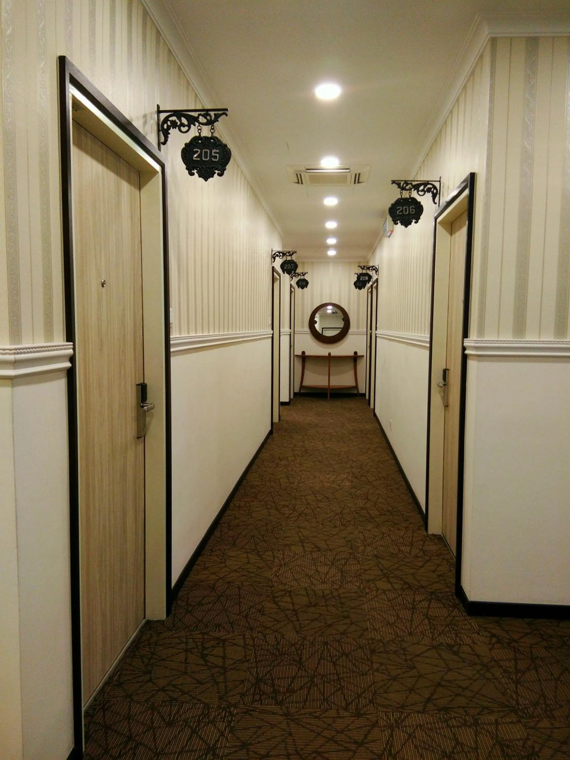 Floor plan in Wifi Boutique Hotel