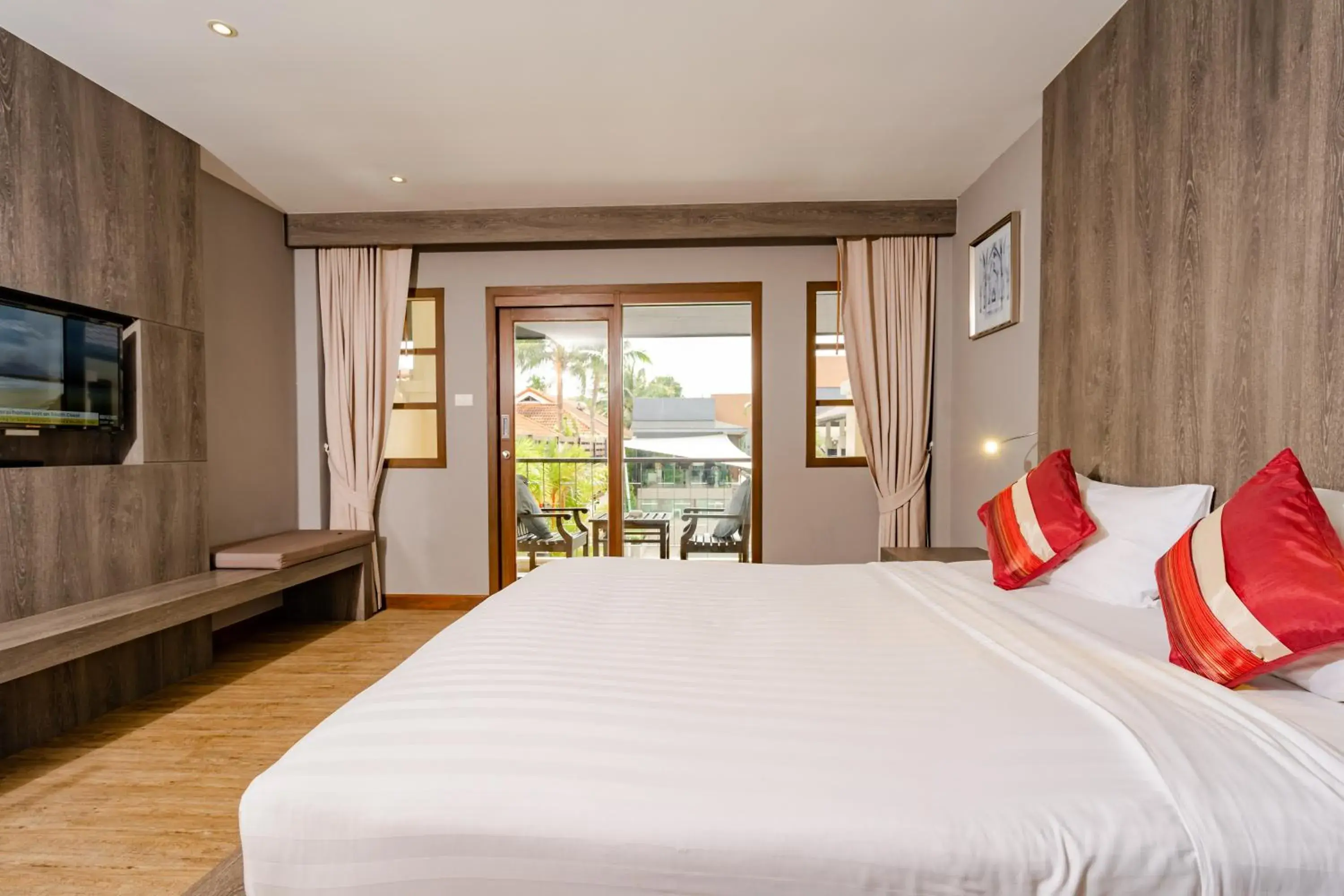 Bed in Naiya Buree Boutique Resort Nai Harn Beach Bed in Naiya Buree Boutique Resort Nai Harn Beach