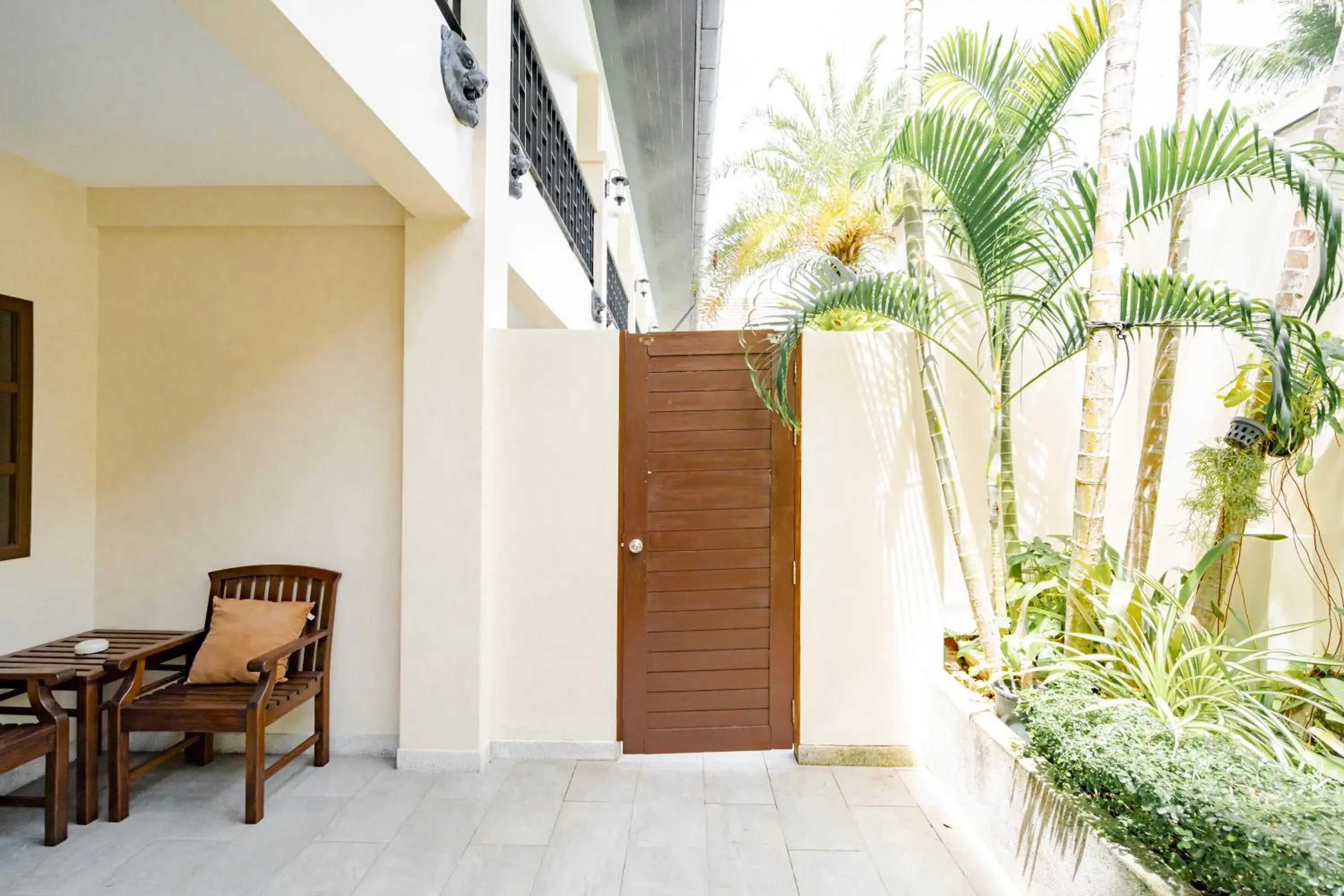 Garden view in Naiya Buree Boutique Resort Nai Harn Beach Garden view in Naiya Buree Boutique Resort Nai Harn Beach