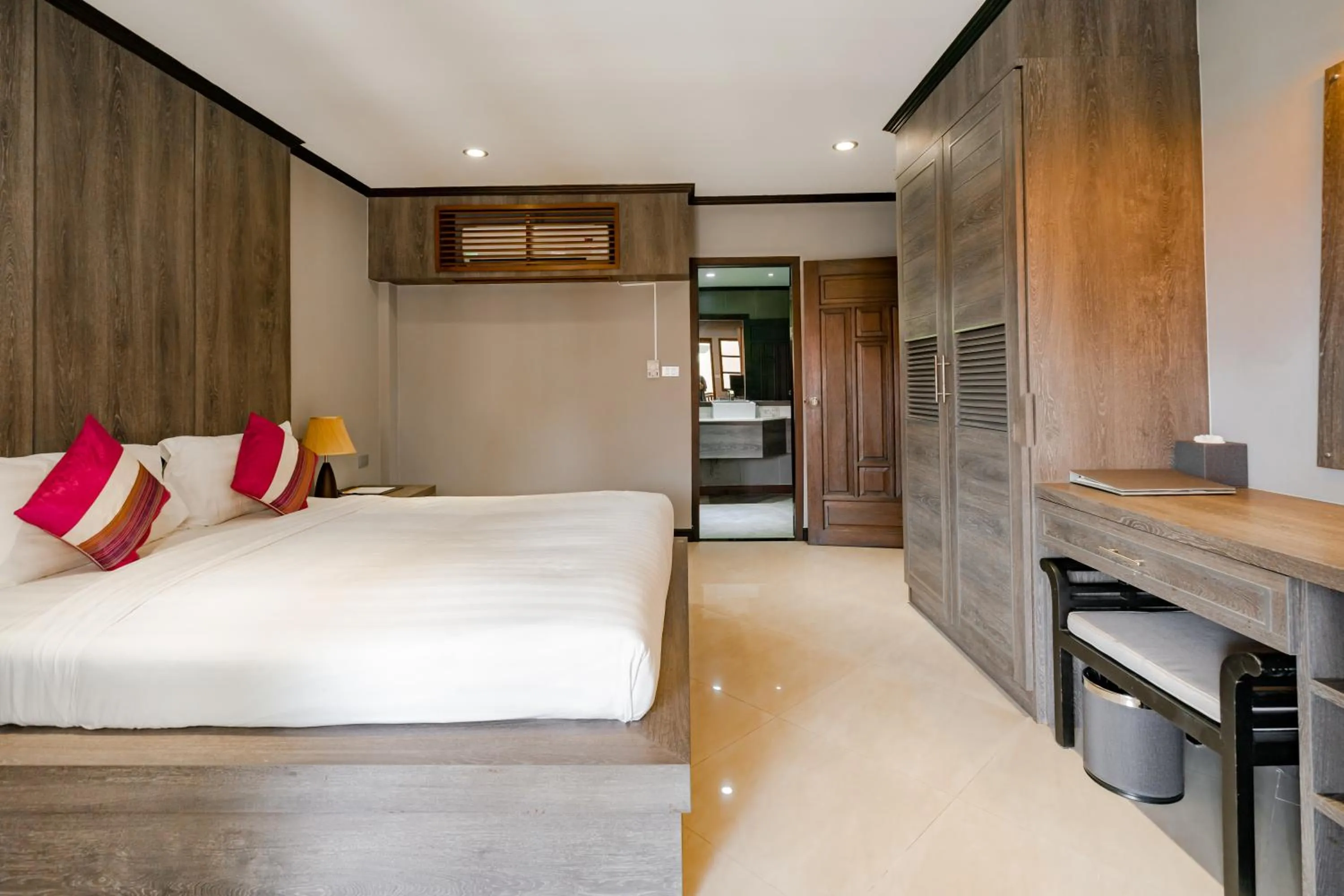 Bed in Naiya Buree Boutique Resort Nai Harn Beach