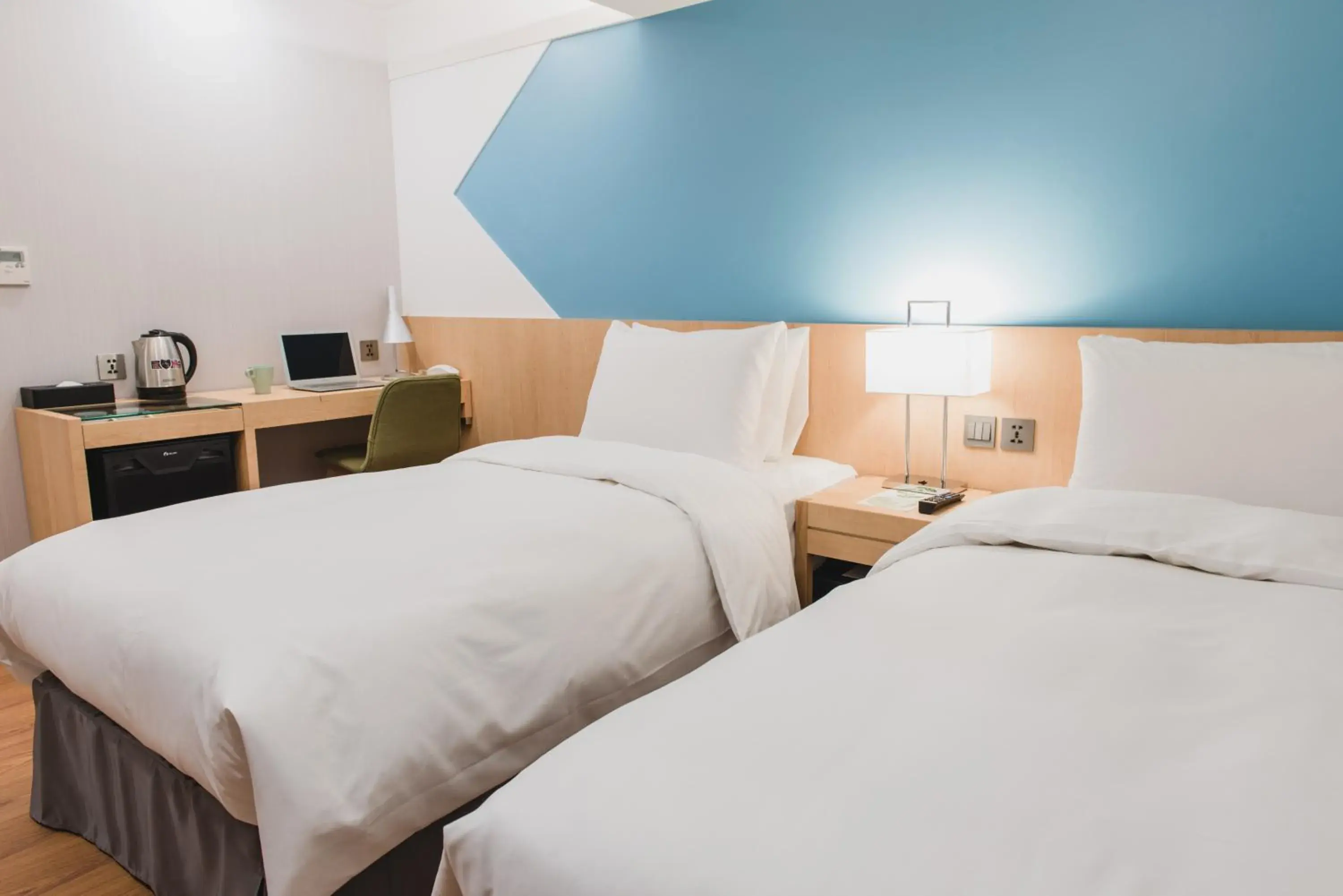 Photo of the whole room, Bed in Hej Taipei Photo of the whole room, Bed in Hej Taipei