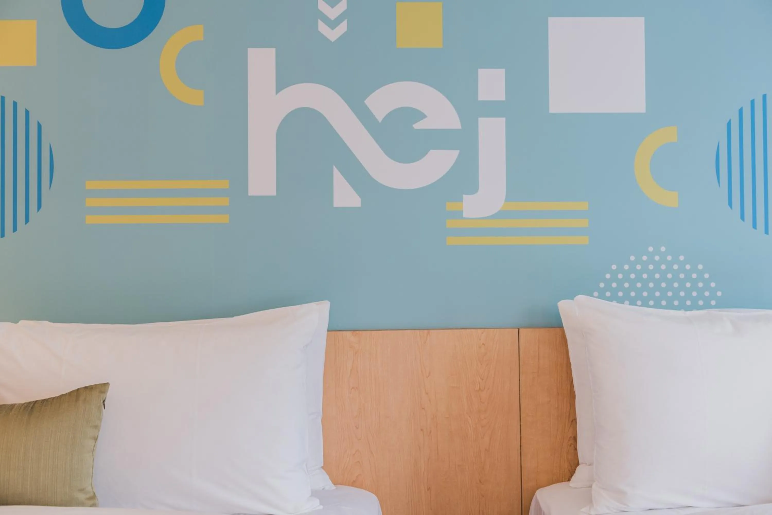 Photo of the whole room, Bed in Hej Taipei