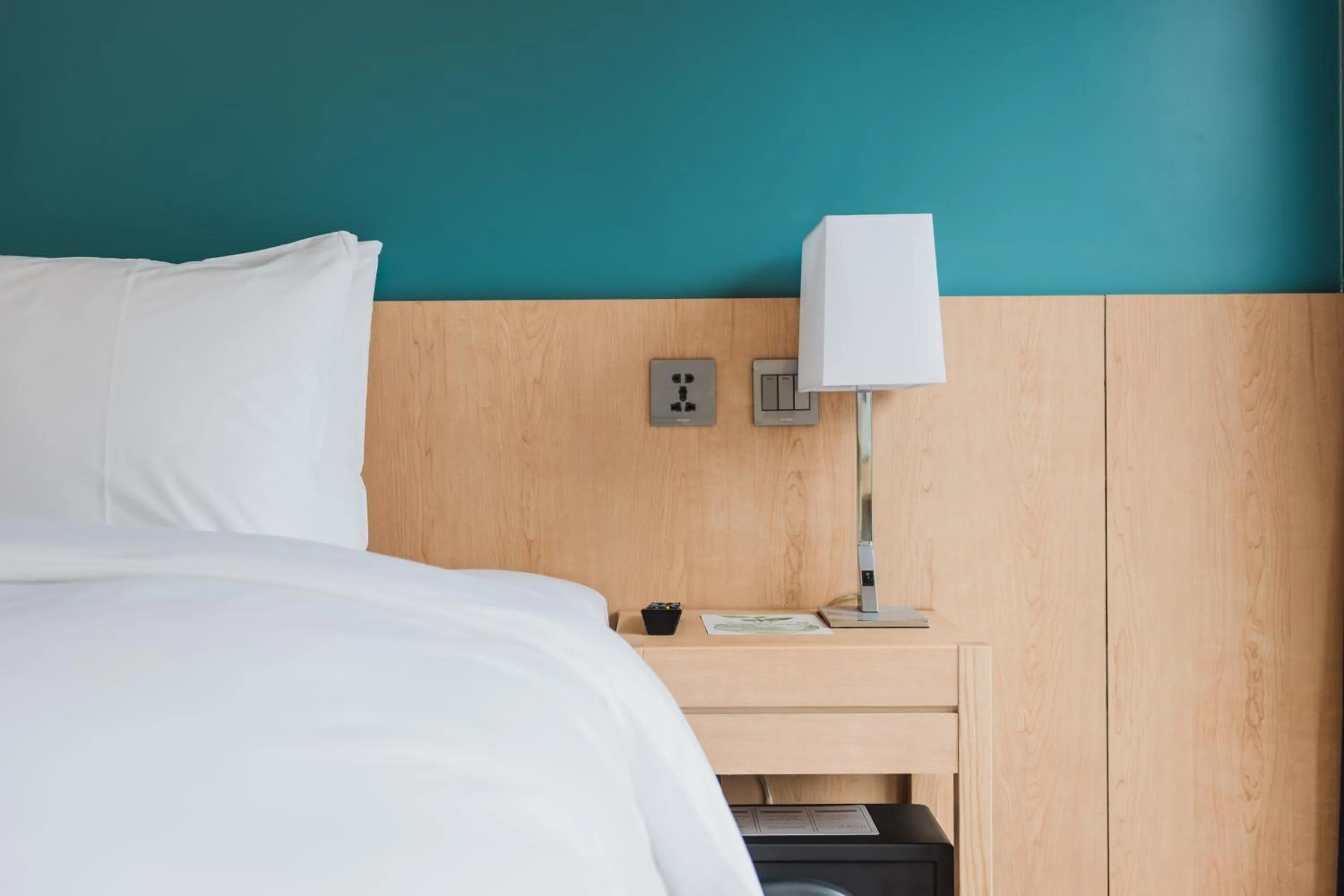 Photo of the whole room, Bed in Hej Taipei