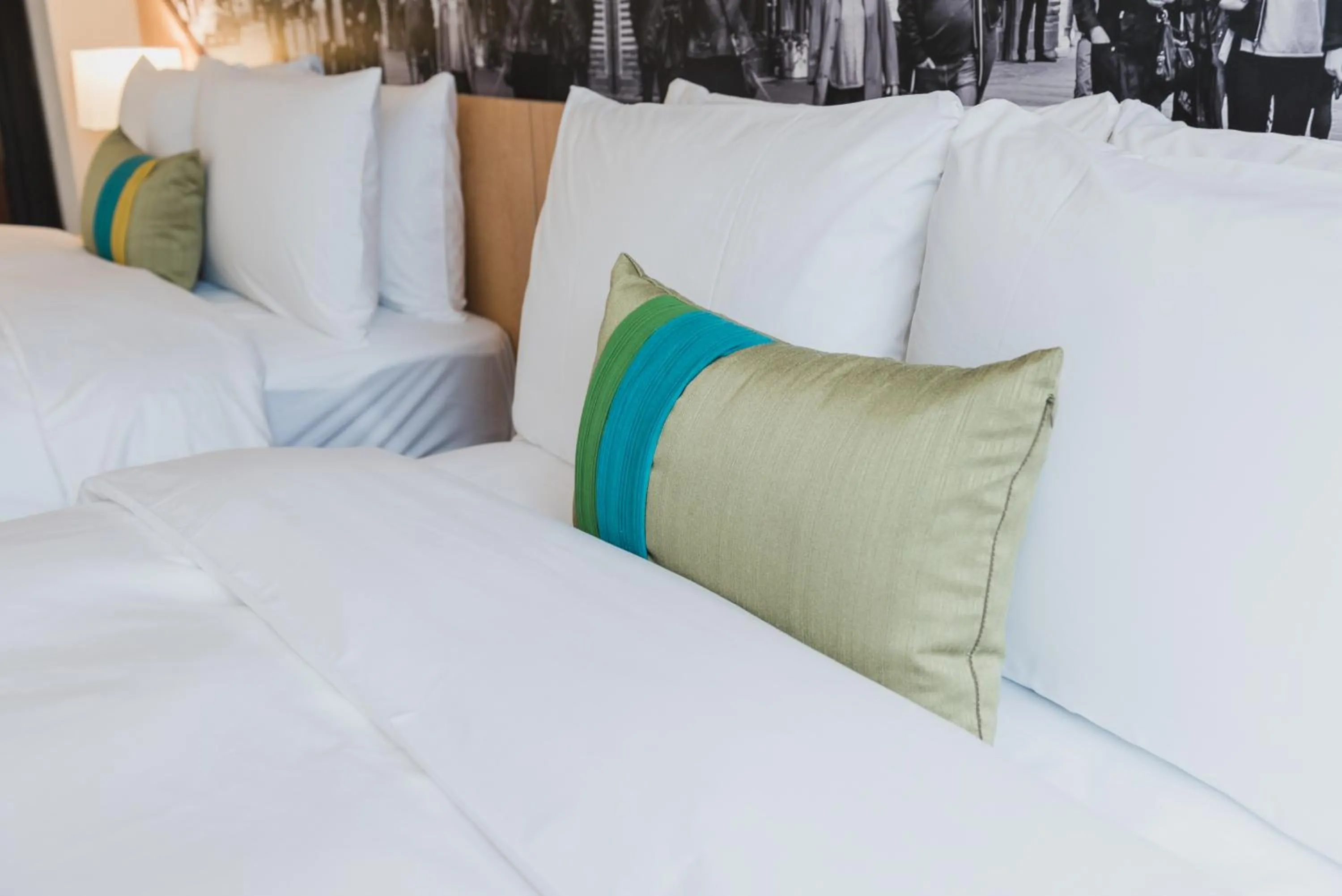 Photo of the whole room, Bed in Hej Taipei