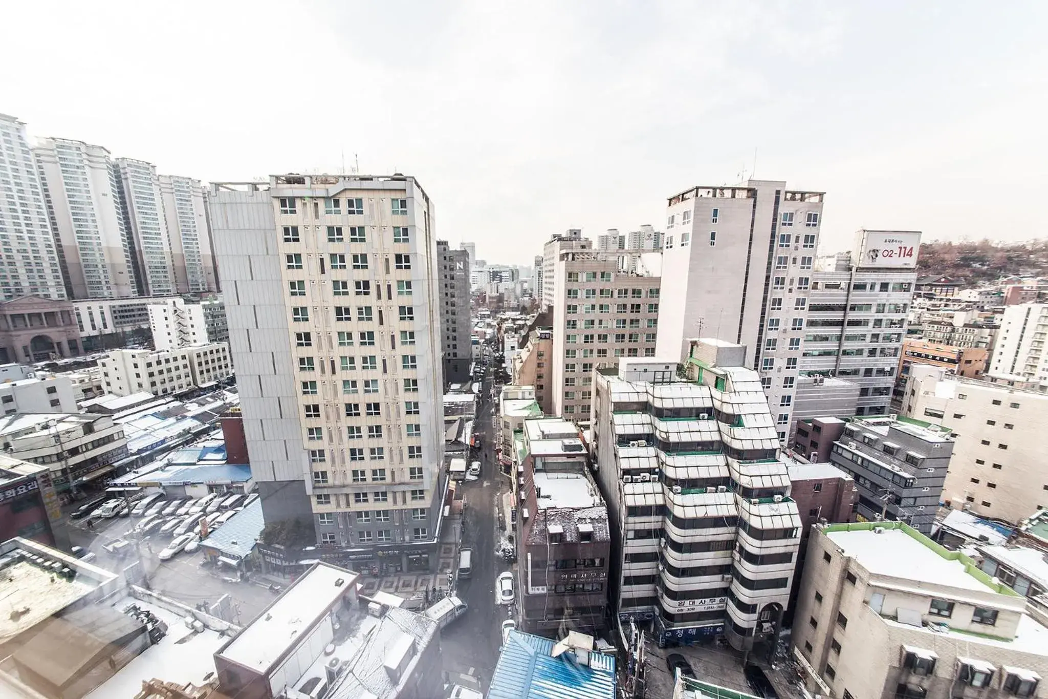 City view in Jongno Lumia Tourist Hotel City view in Jongno Lumia Tourist Hotel