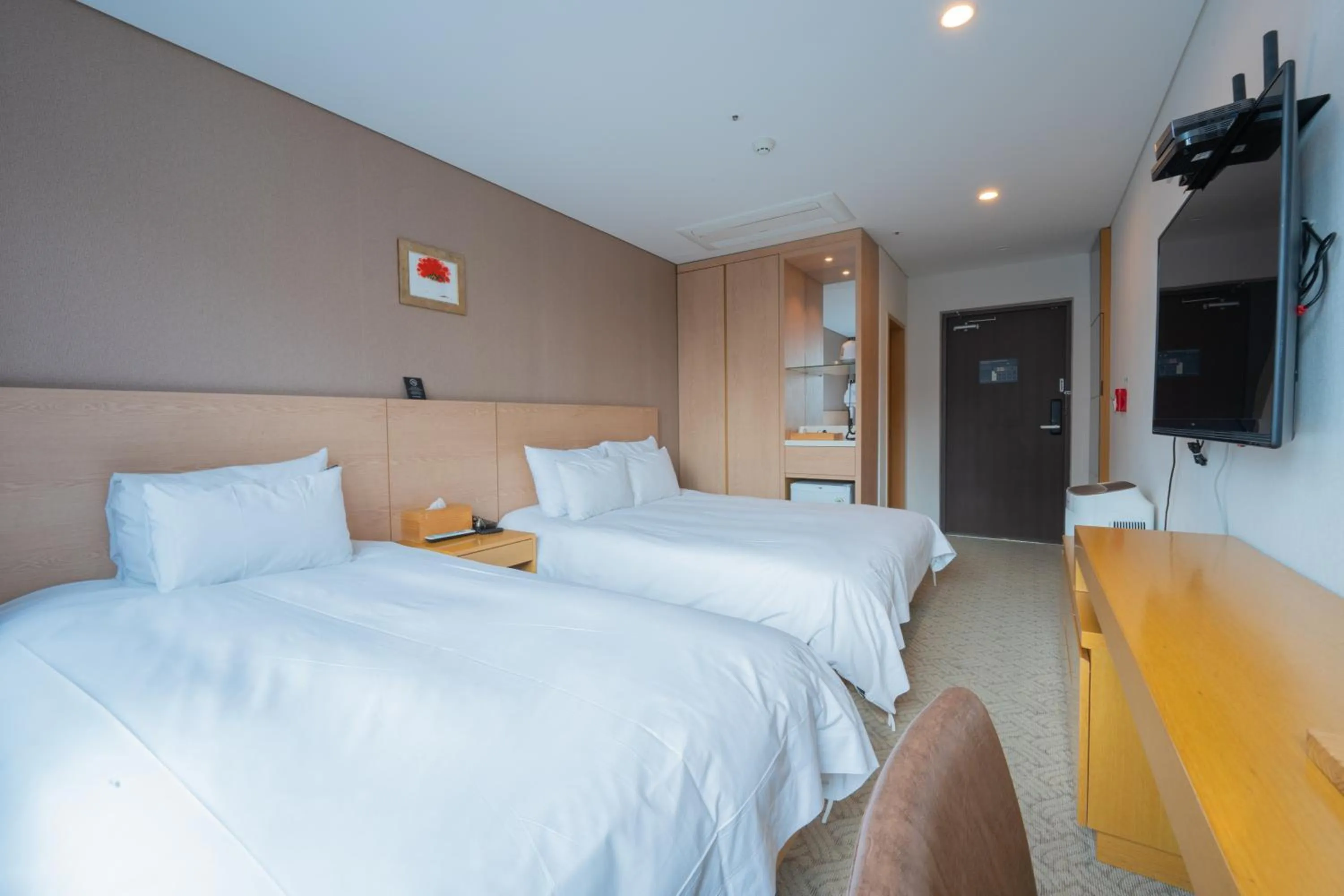 Bed in Jongno Lumia Tourist Hotel