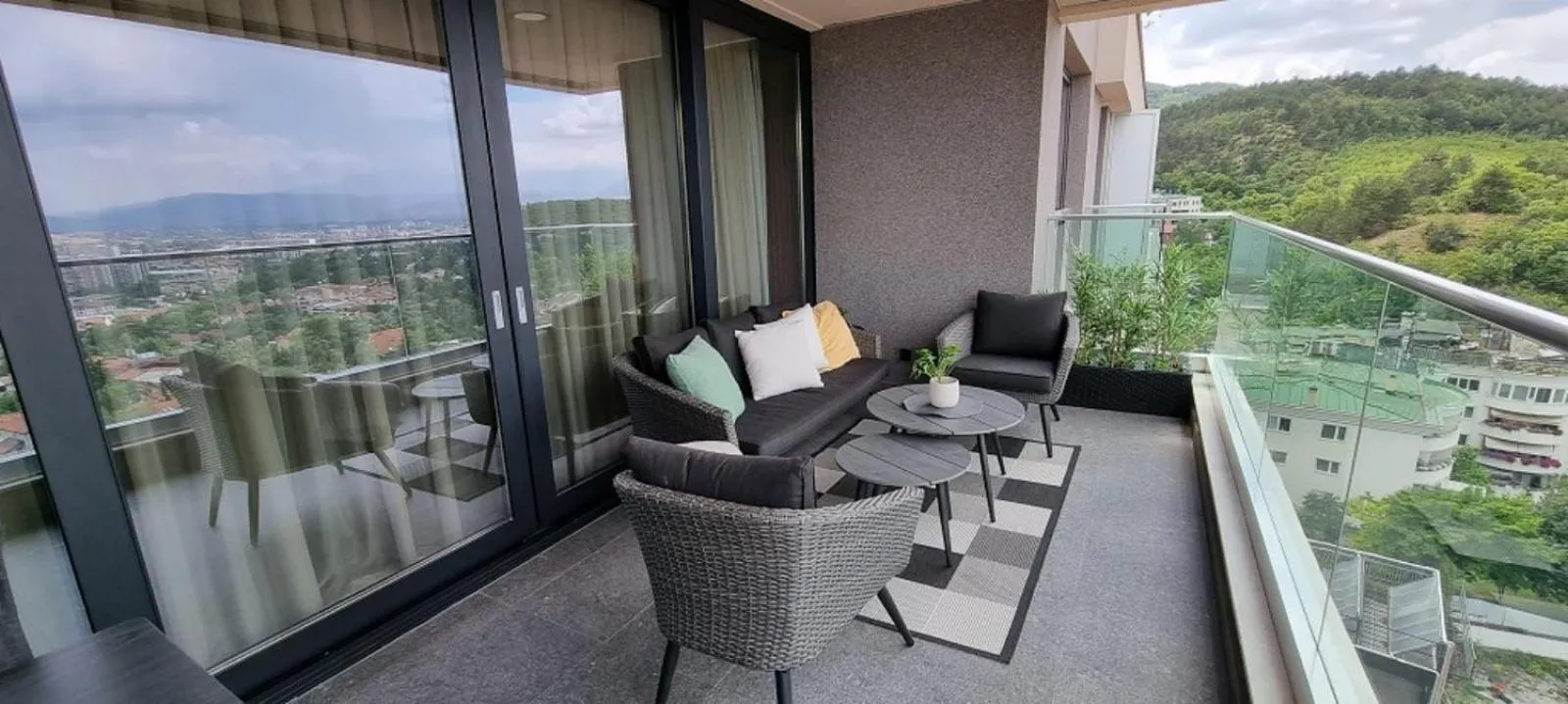 Balcony/Terrace in Panoramika Design Hotel