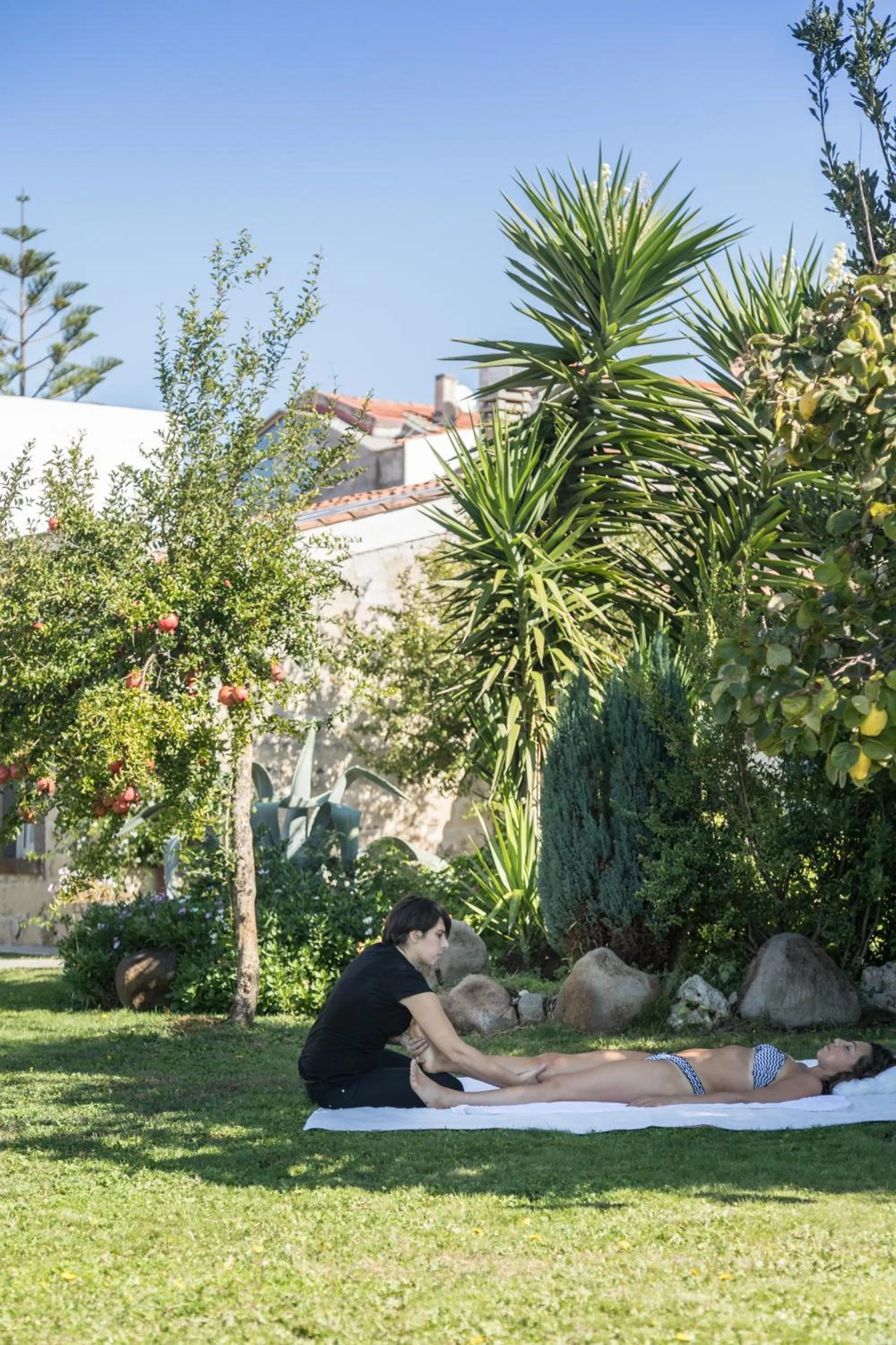 Garden in Hotel Maison Tresnuraghes