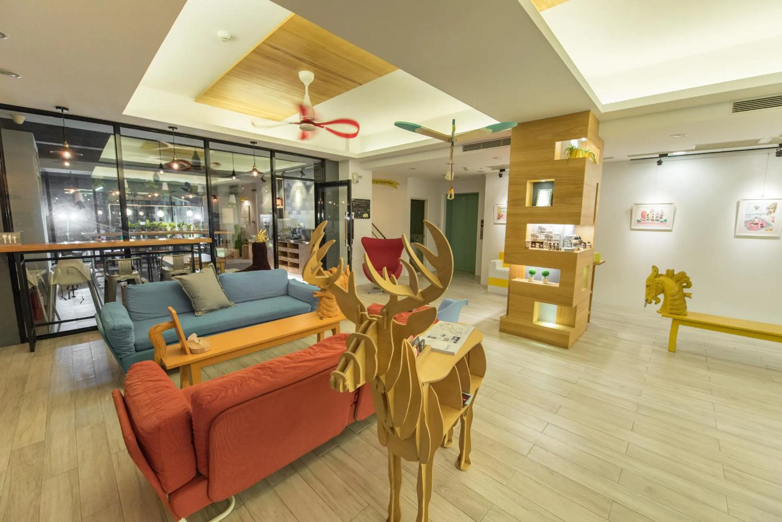 Lobby or reception in Secret Path B&B