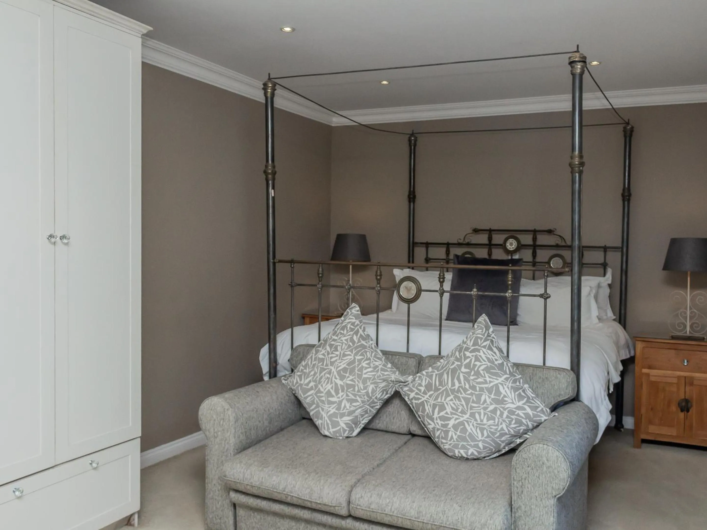 Bed in The Wesley Boutique Hotel & Spa