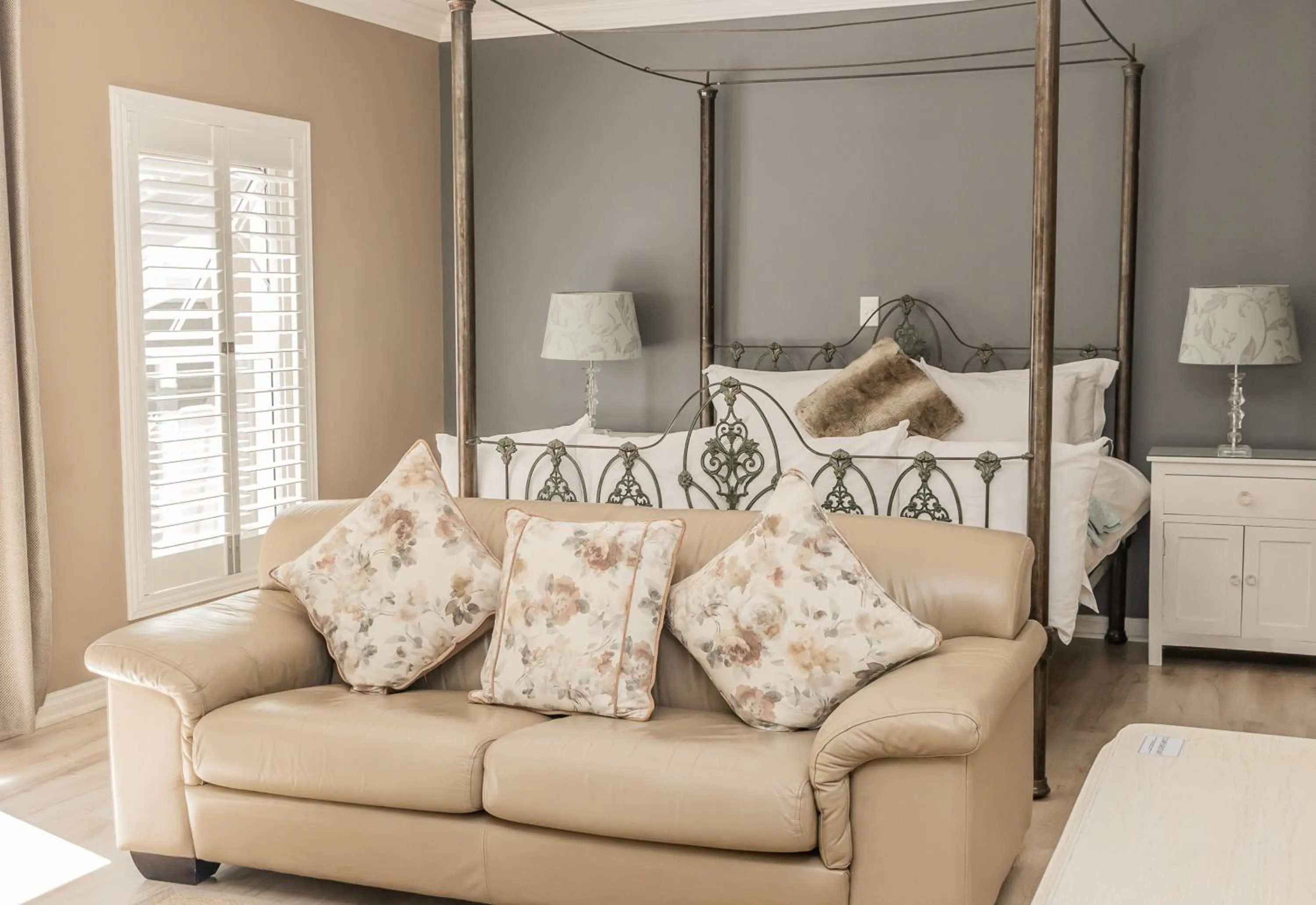 Bed in The Wesley Boutique Hotel & Spa