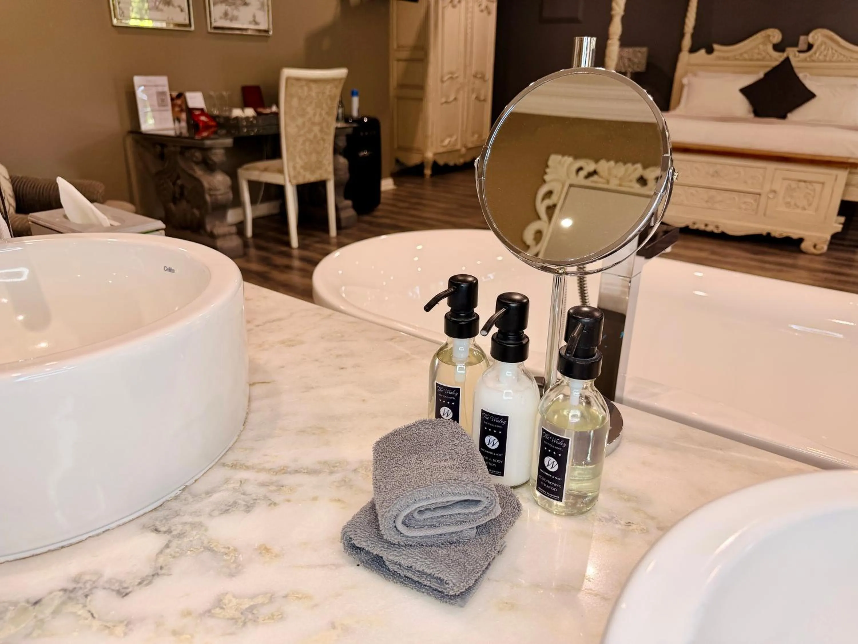 Bathroom in The Wesley Boutique Hotel & Spa