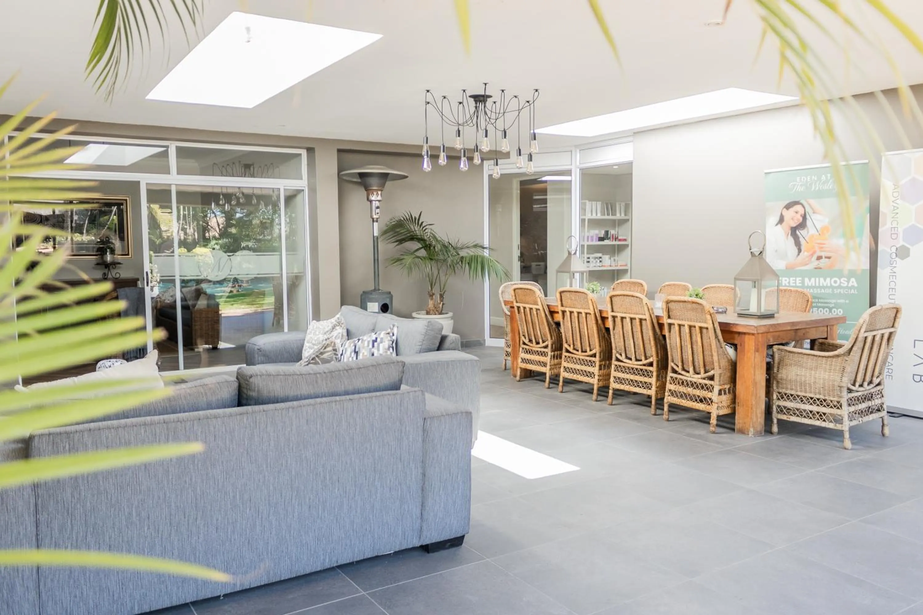 Seating area in The Wesley Boutique Hotel & Spa