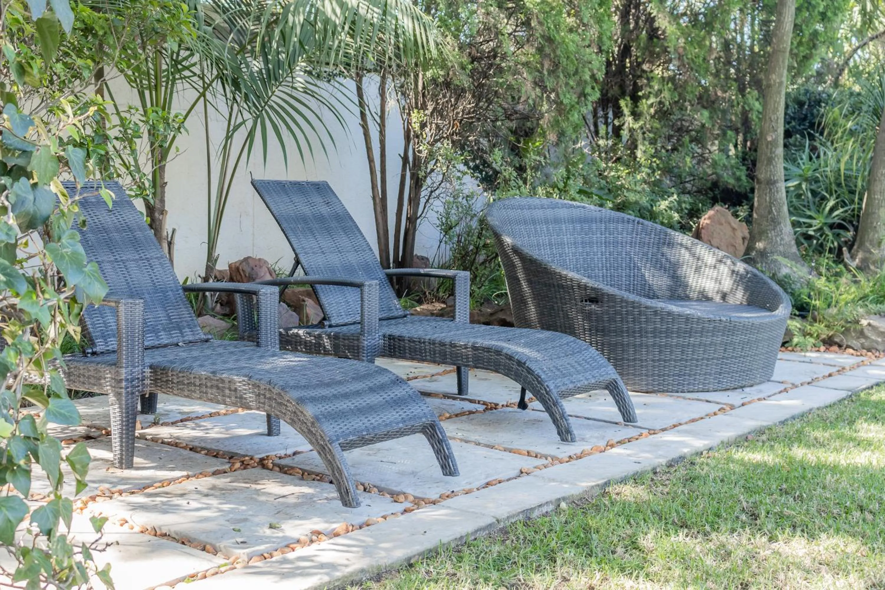 sunbed in The Wesley Boutique Hotel & Spa