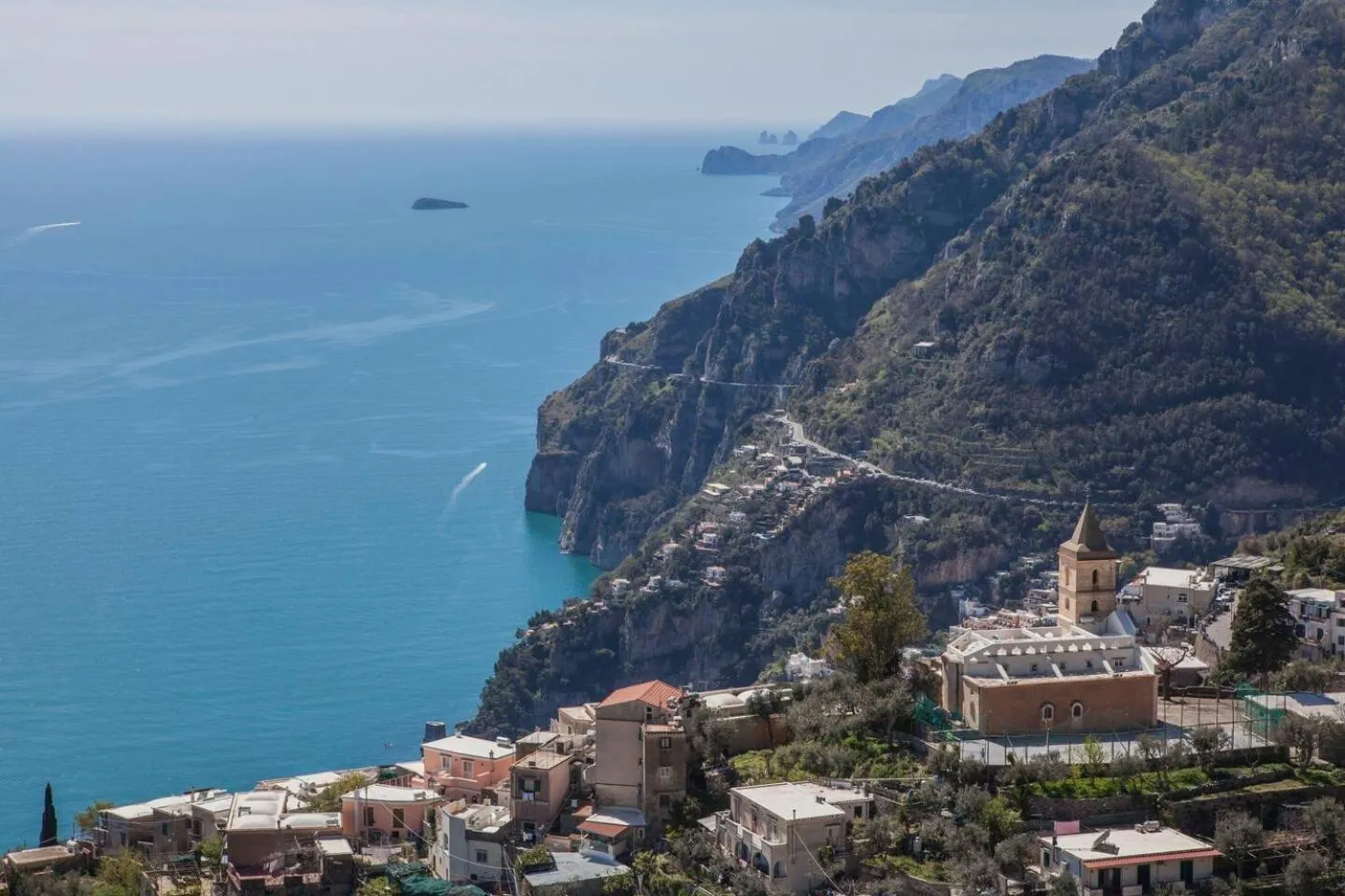 Sea view in B&B Mamma Rosa Positano