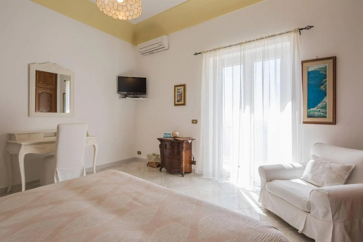 Bedroom, Bed in B&B Mamma Rosa Positano