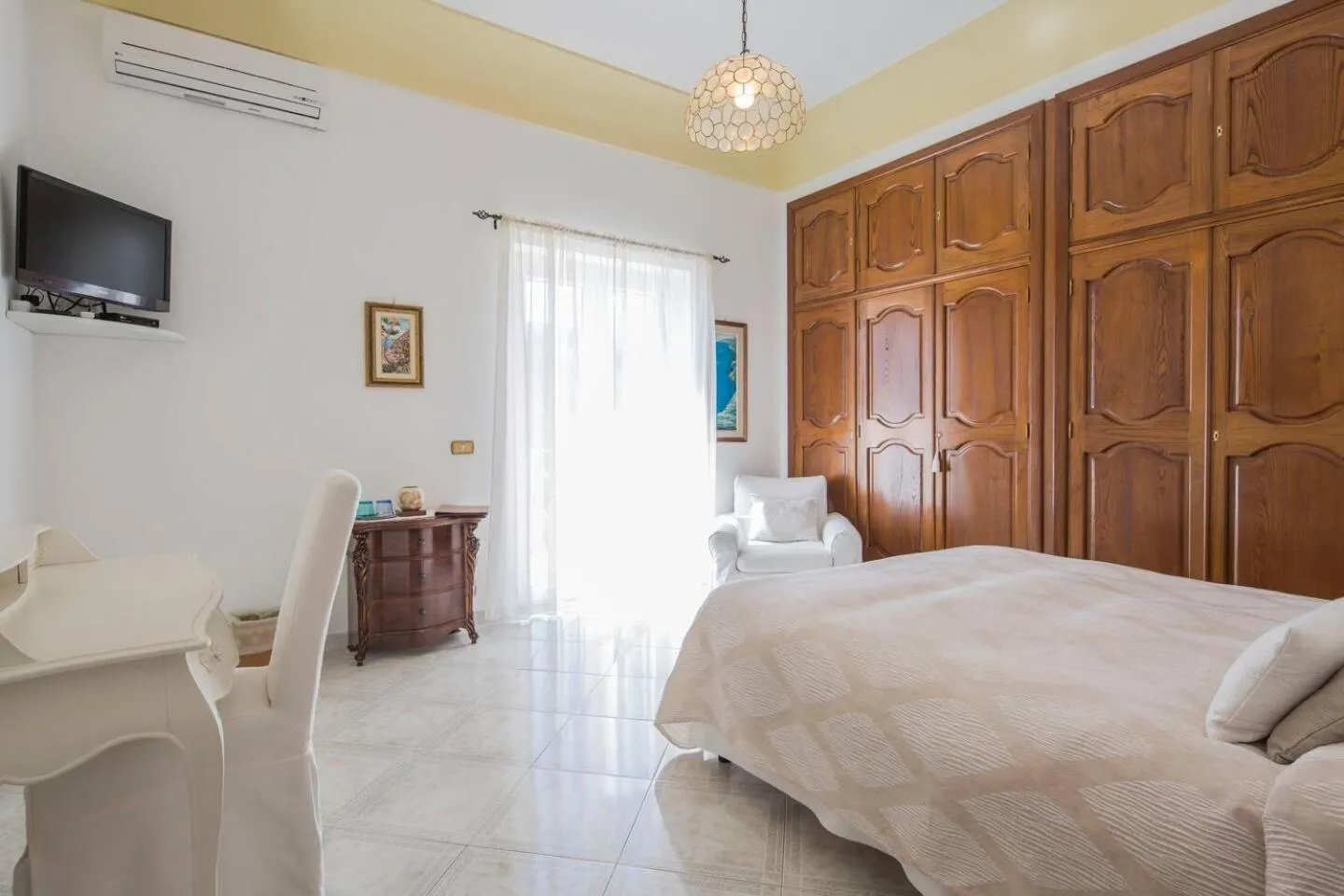 Bedroom, Bed in B&B Mamma Rosa Positano