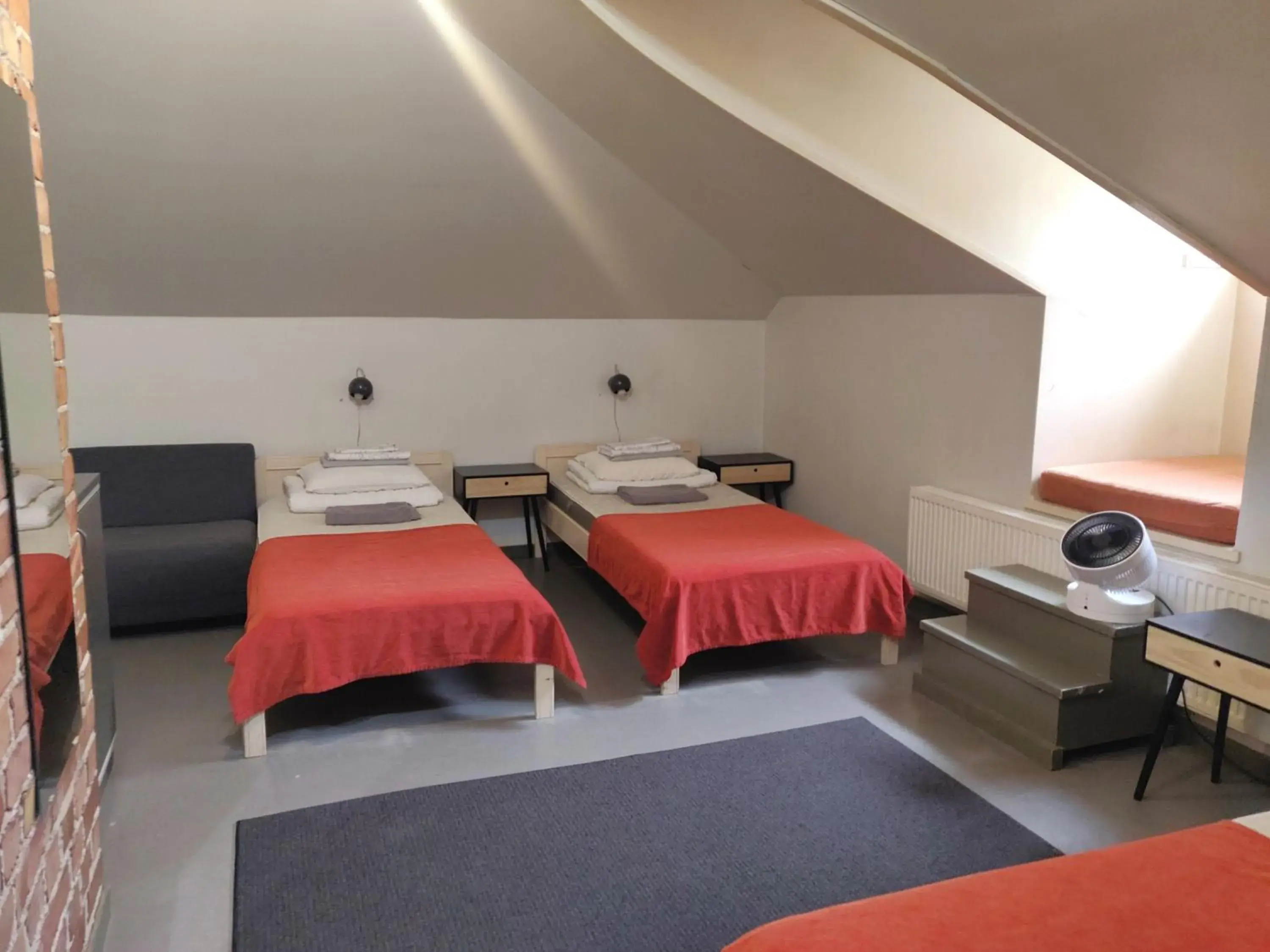 Triple Room with Shared Bathroom - single occupancy in Hostel Suomenlinna Triple Room with Shared Bathroom - single occupancy in Hostel Suomenlinna