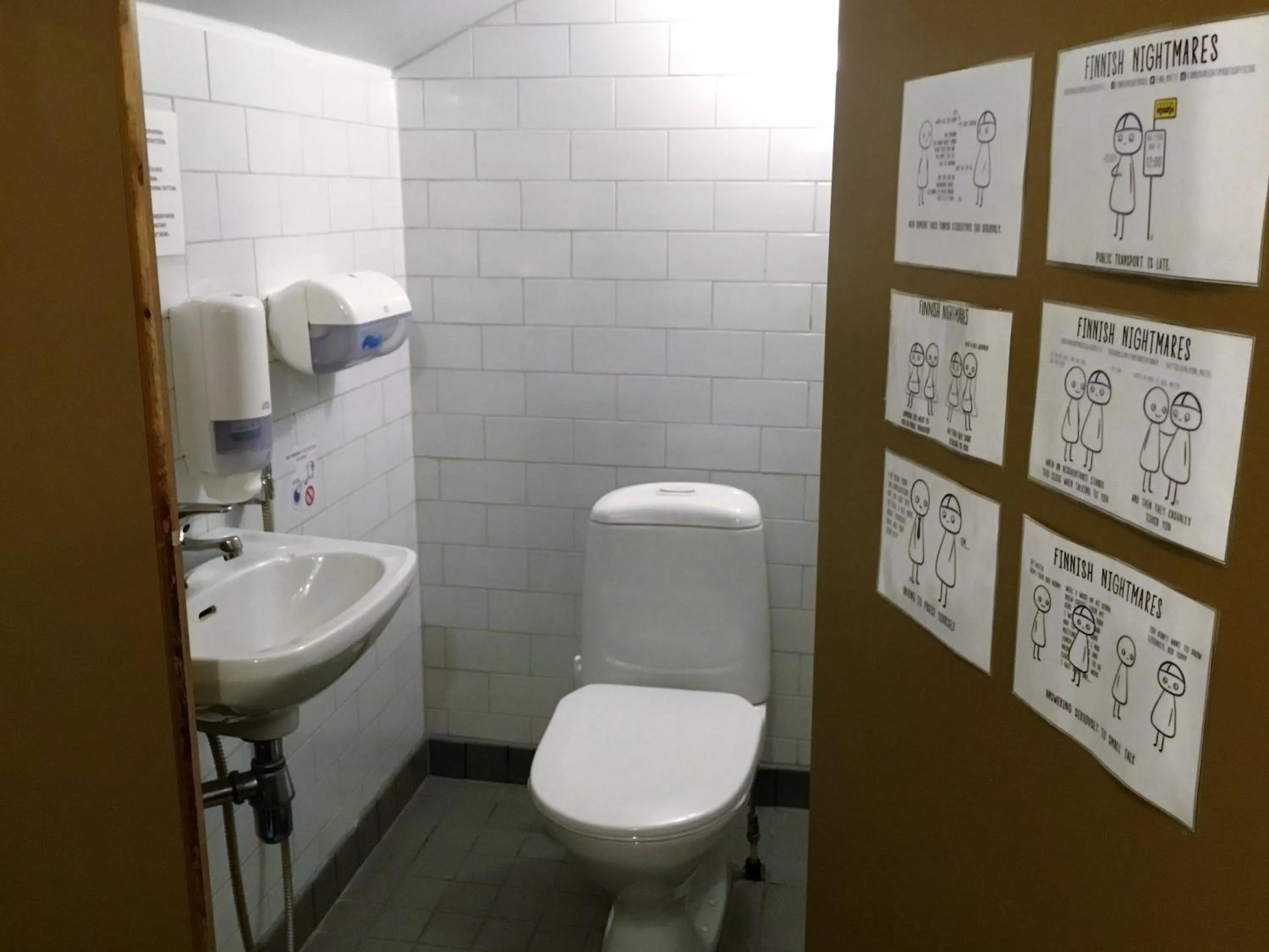 Bathroom in Hostel Suomenlinna