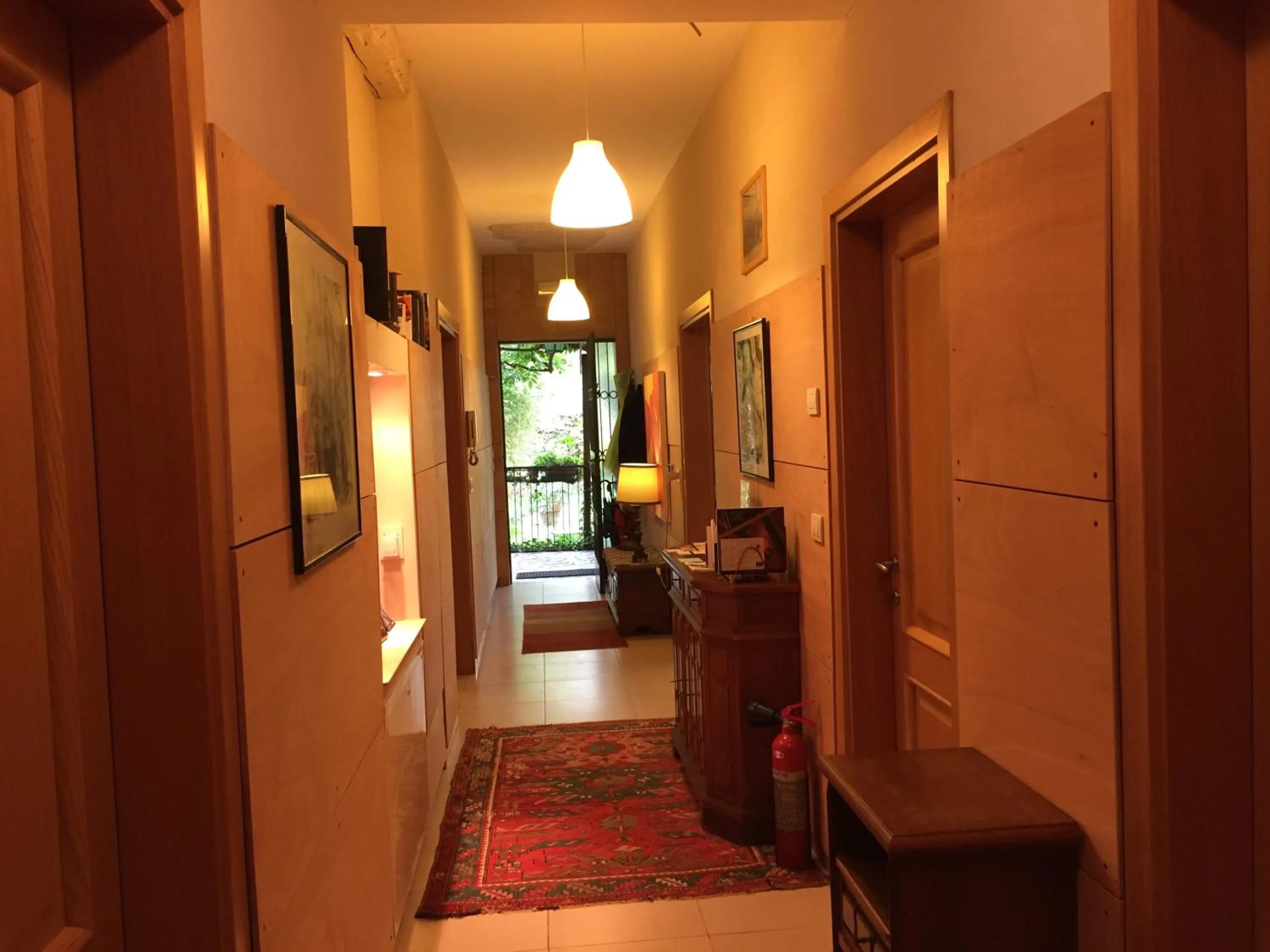 Lobby or reception in b&b allo squero