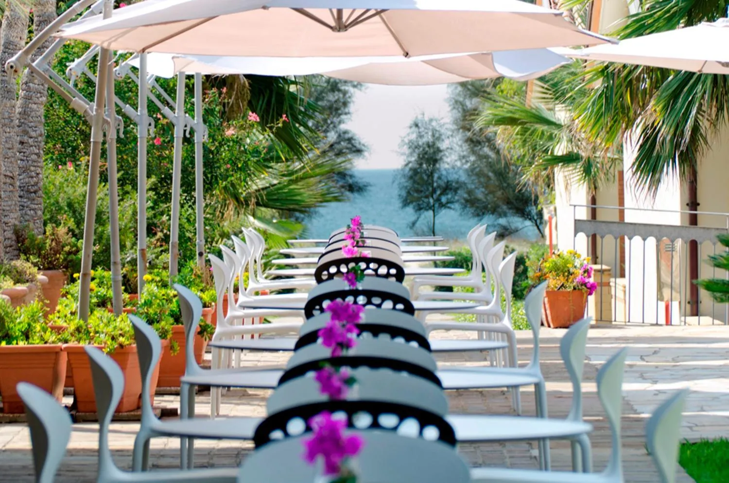 Sea view in Paestum Inn Beach Resort
