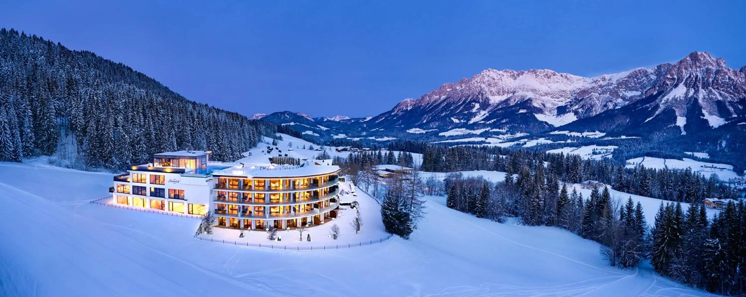 Bird's eye view in Kaiserhof Superior