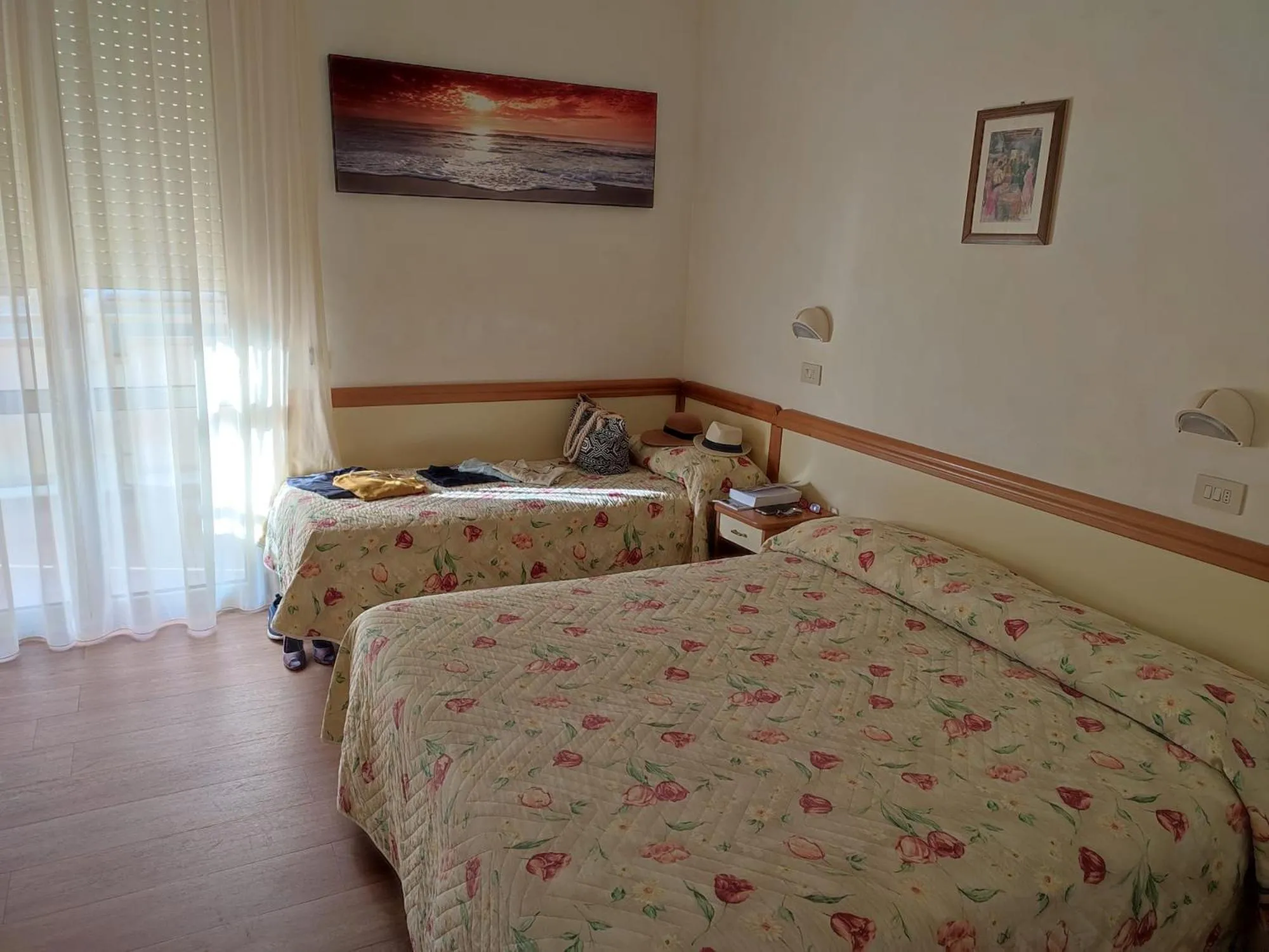 Bedroom, Bed in Hotel Losanna Cervia