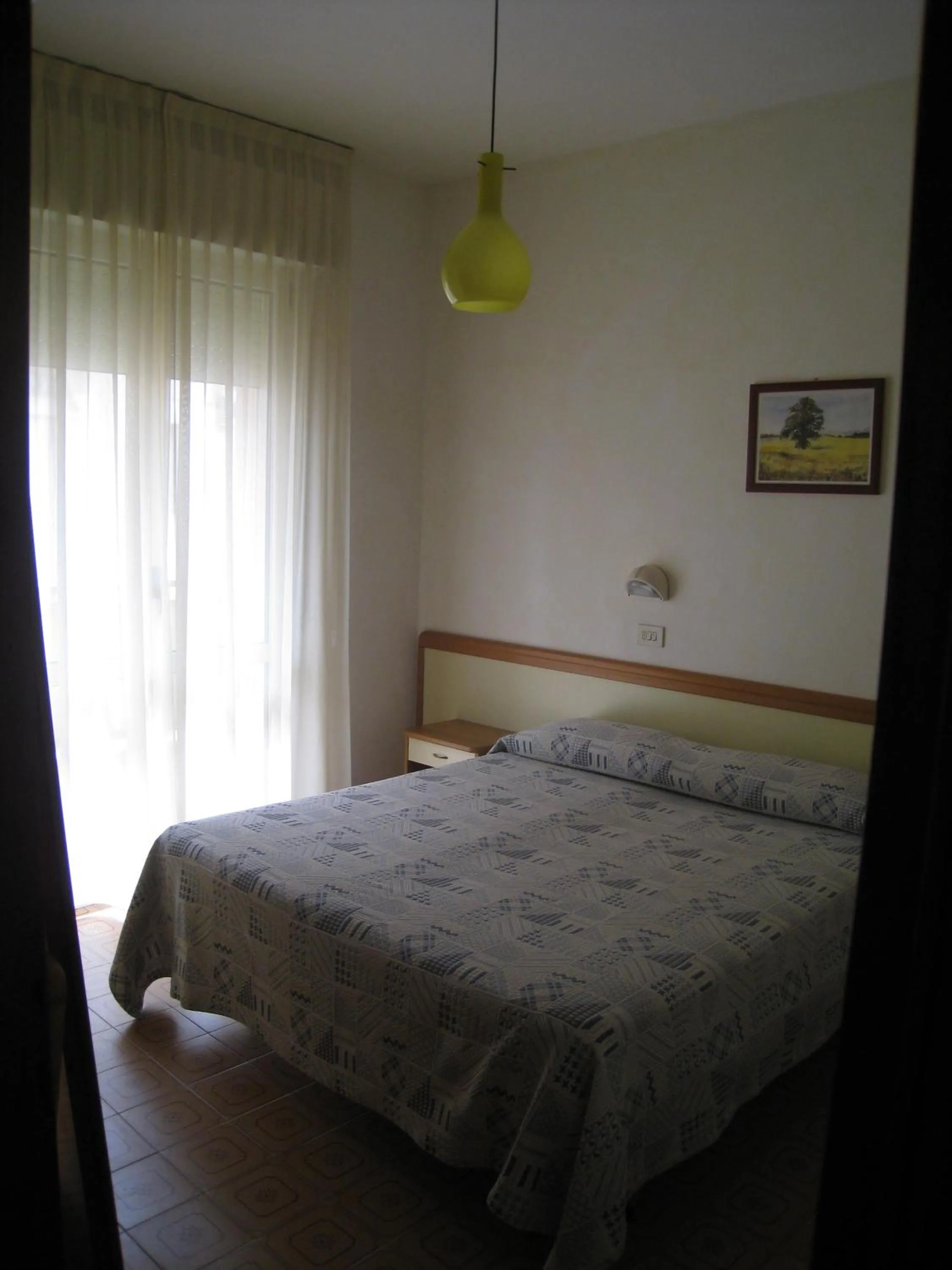 Bed in Hotel Losanna Cervia