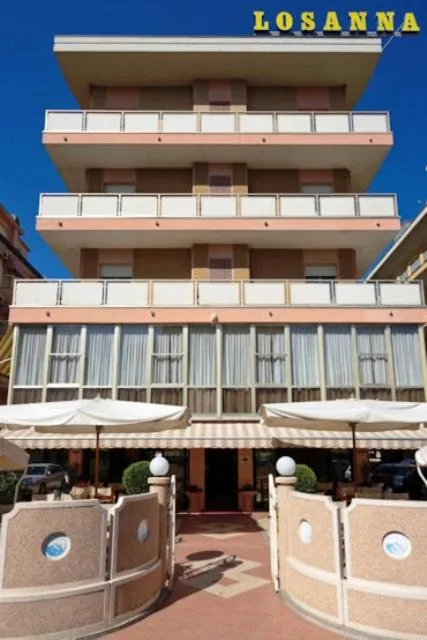 Facade/entrance in Hotel Losanna Cervia