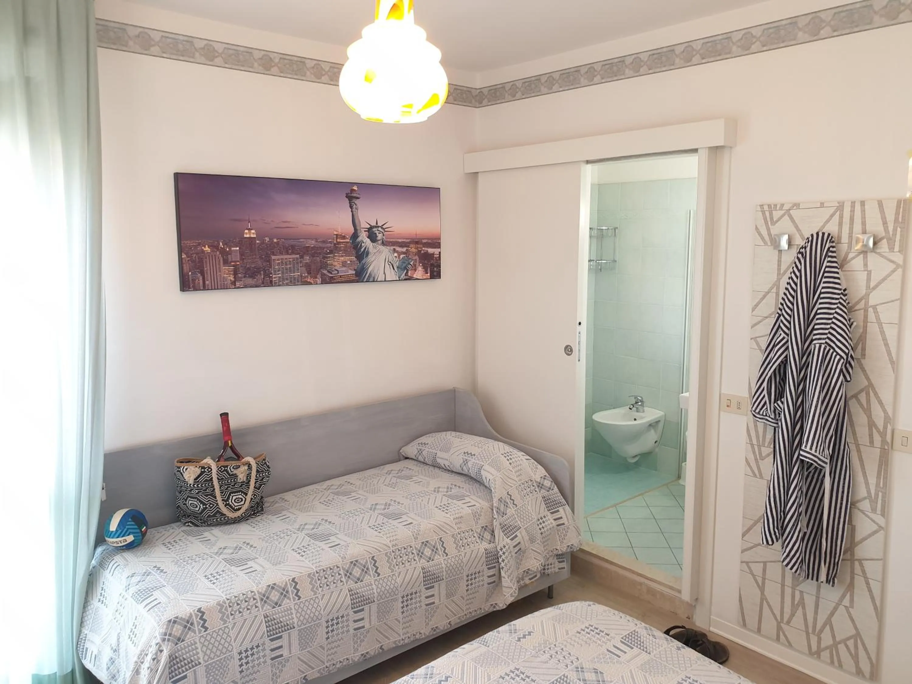 Bedroom, Bed in Hotel Losanna Cervia