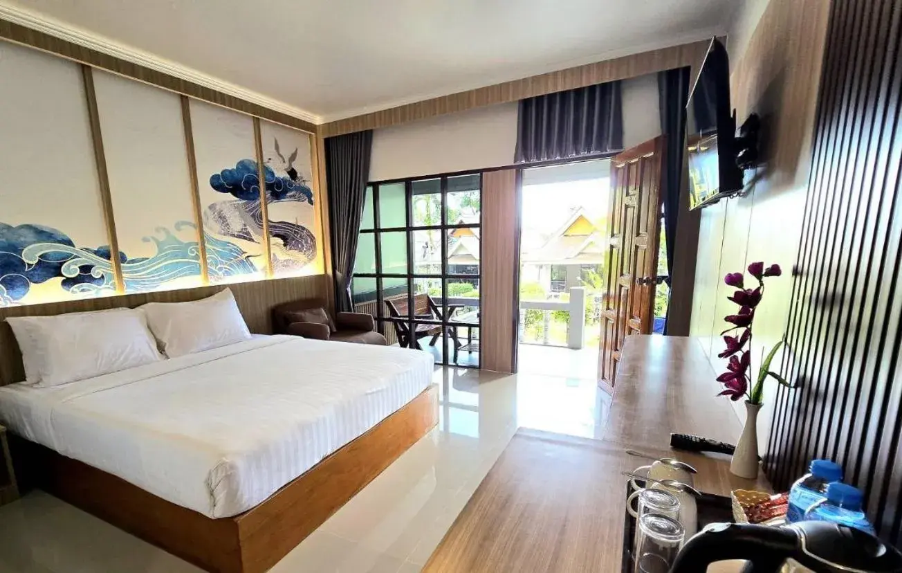 Bed in Diamond Cave Resort Bed in Diamond Cave Resort