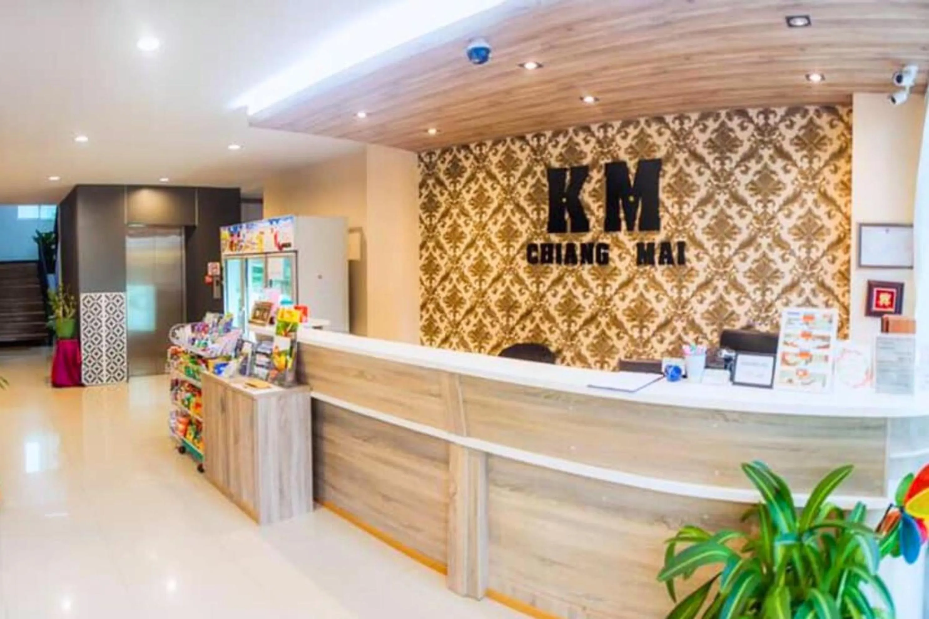 Lobby or reception in Km Hotel Chiang Mai