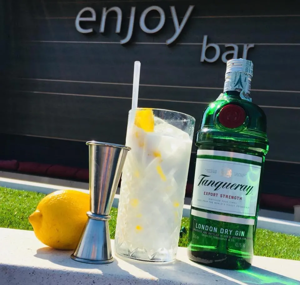 Property logo or sign in Hotel Enjoy