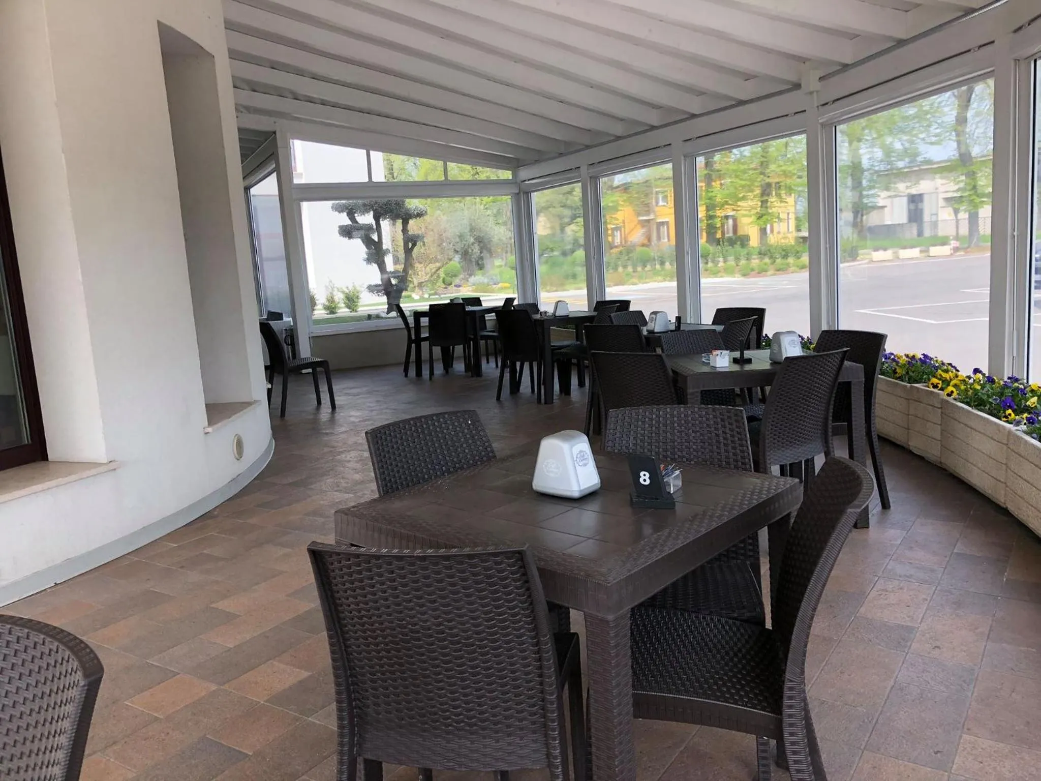 Patio in Hotel Enjoy