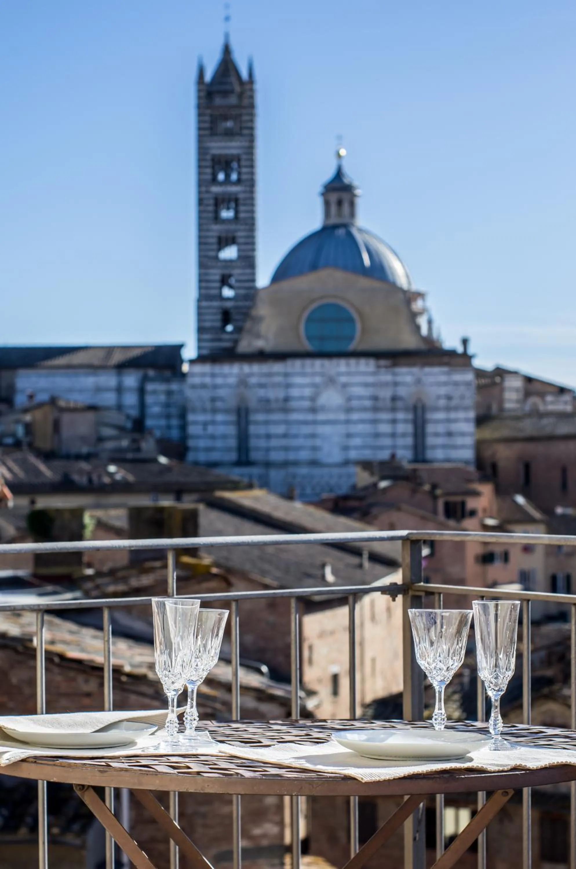 Balcony/Terrace in I Terzi Di Siena - Rooms Only