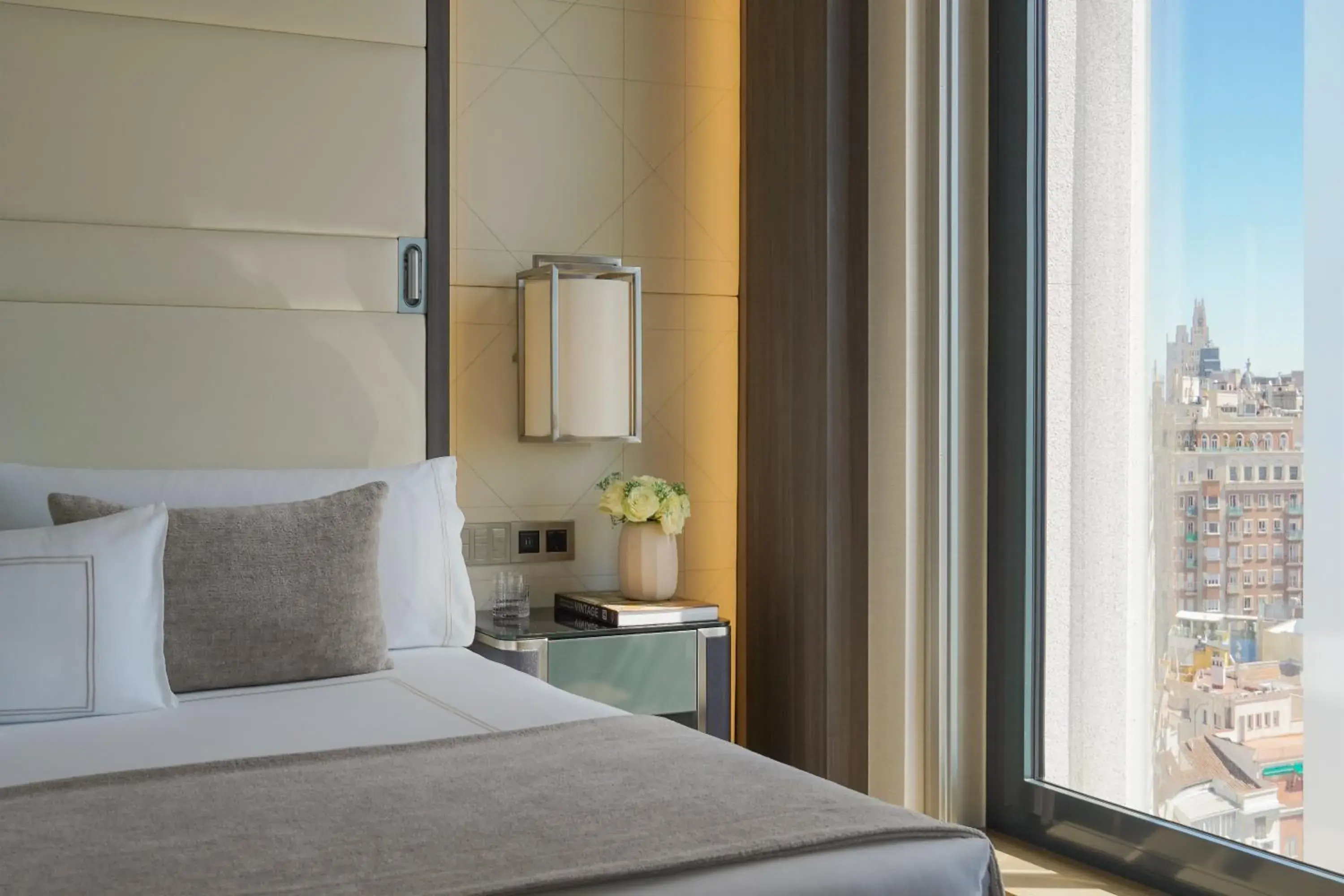 View (from property/room), Bed in VP Plaza España Design View (from property/room), Bed in VP Plaza España Design