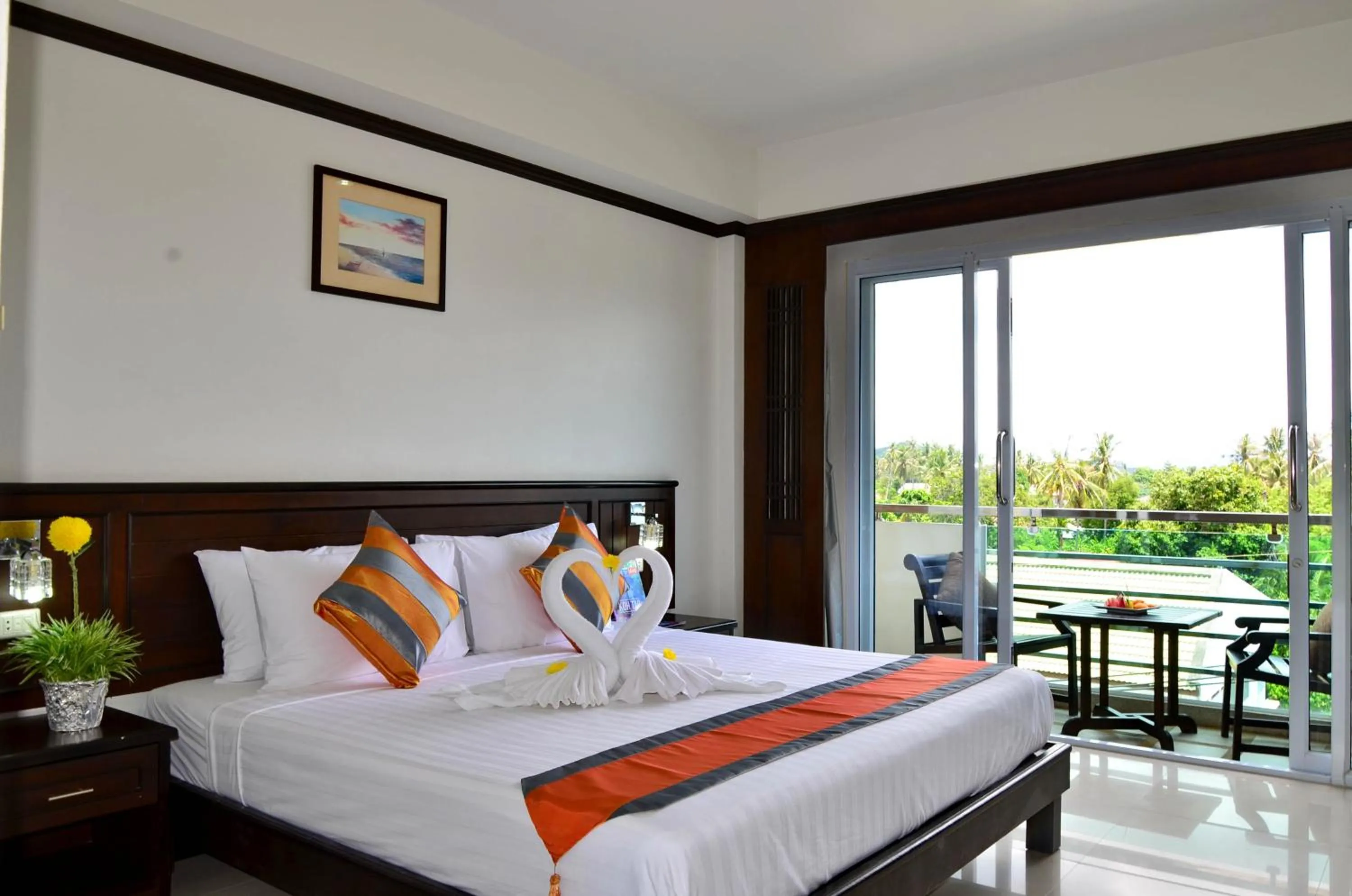 Bed in First Residence Hotel