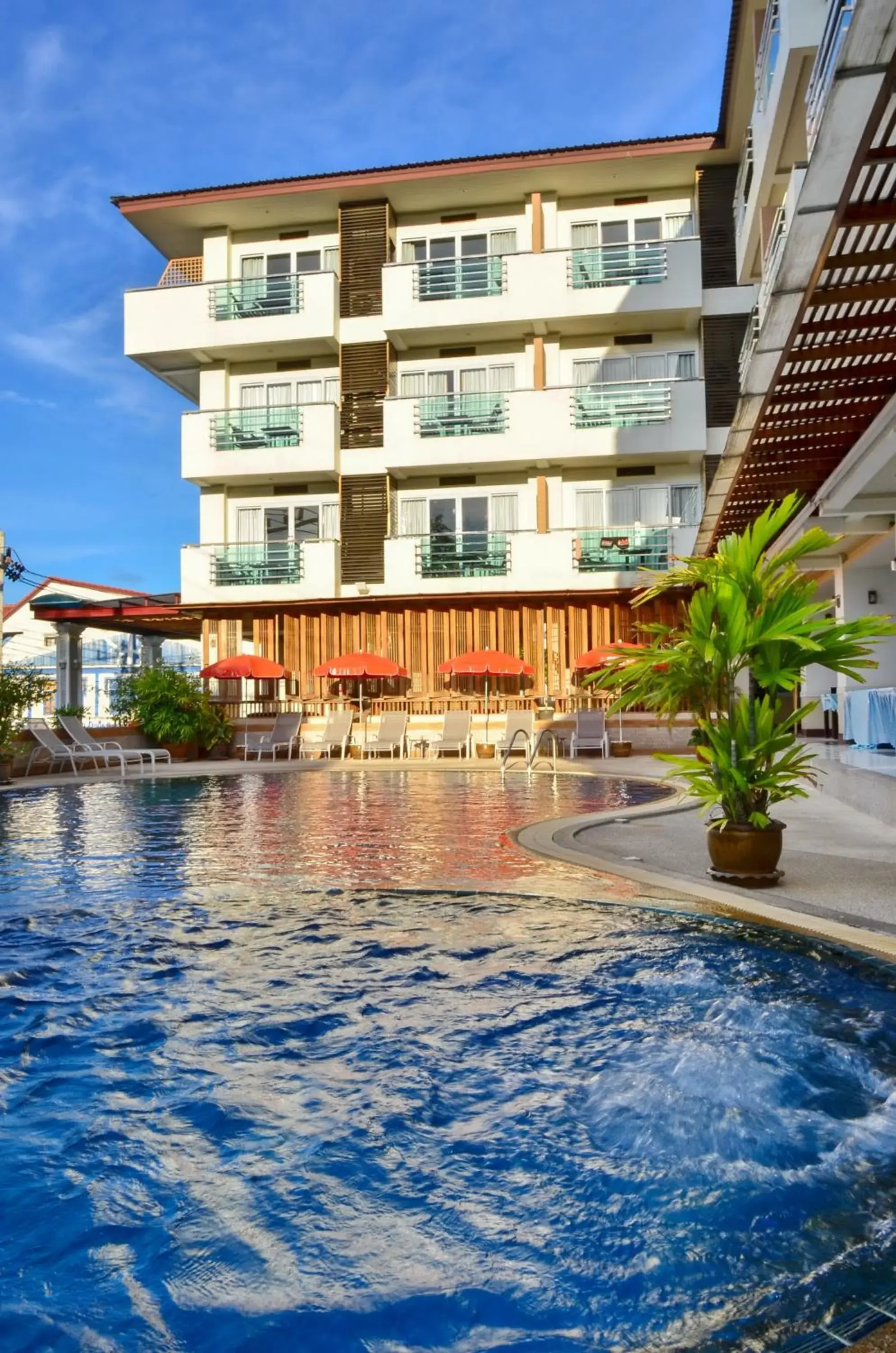 Swimming pool in First Residence Hotel Swimming pool in First Residence Hotel