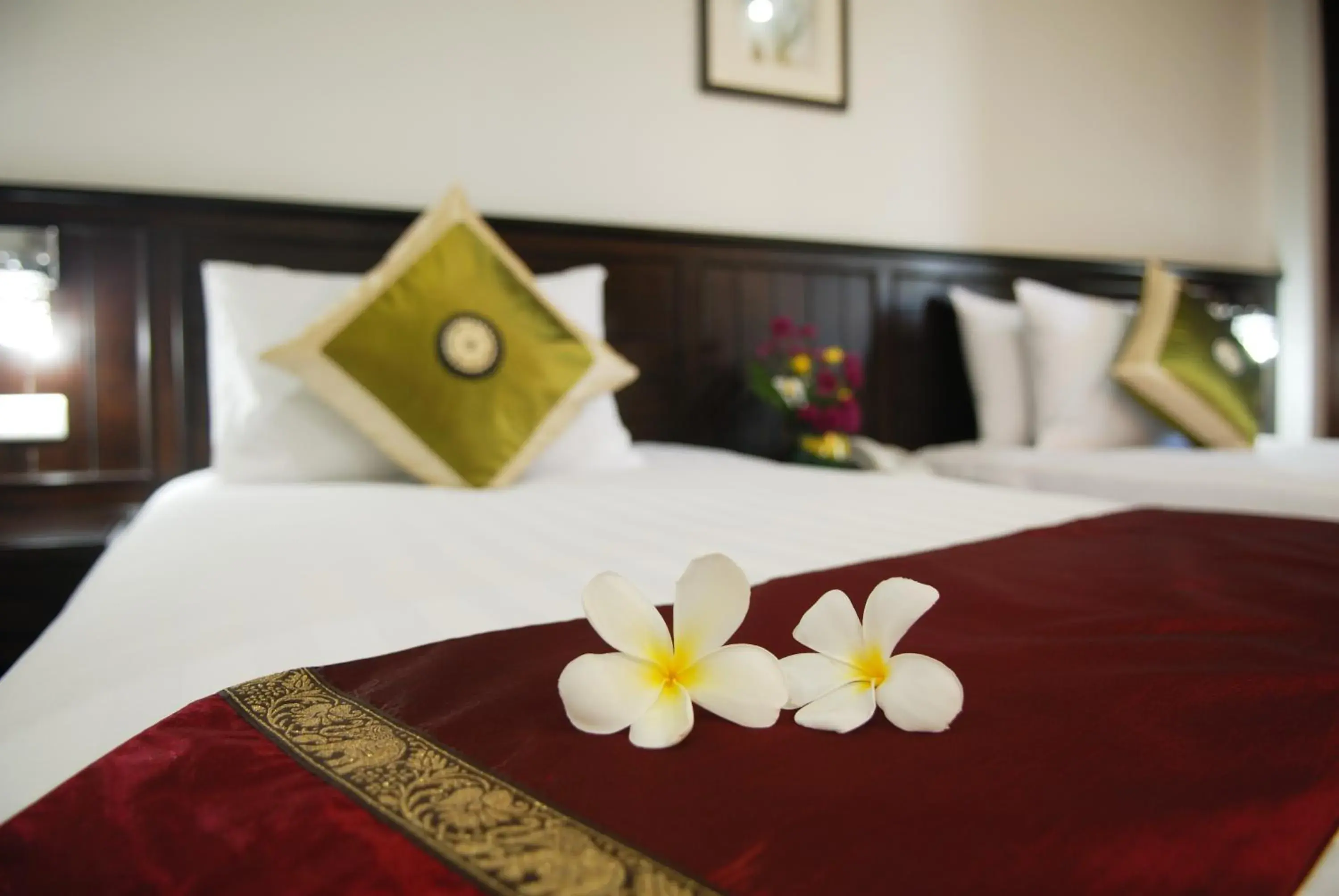 Bed in First Residence Hotel Bed in First Residence Hotel
