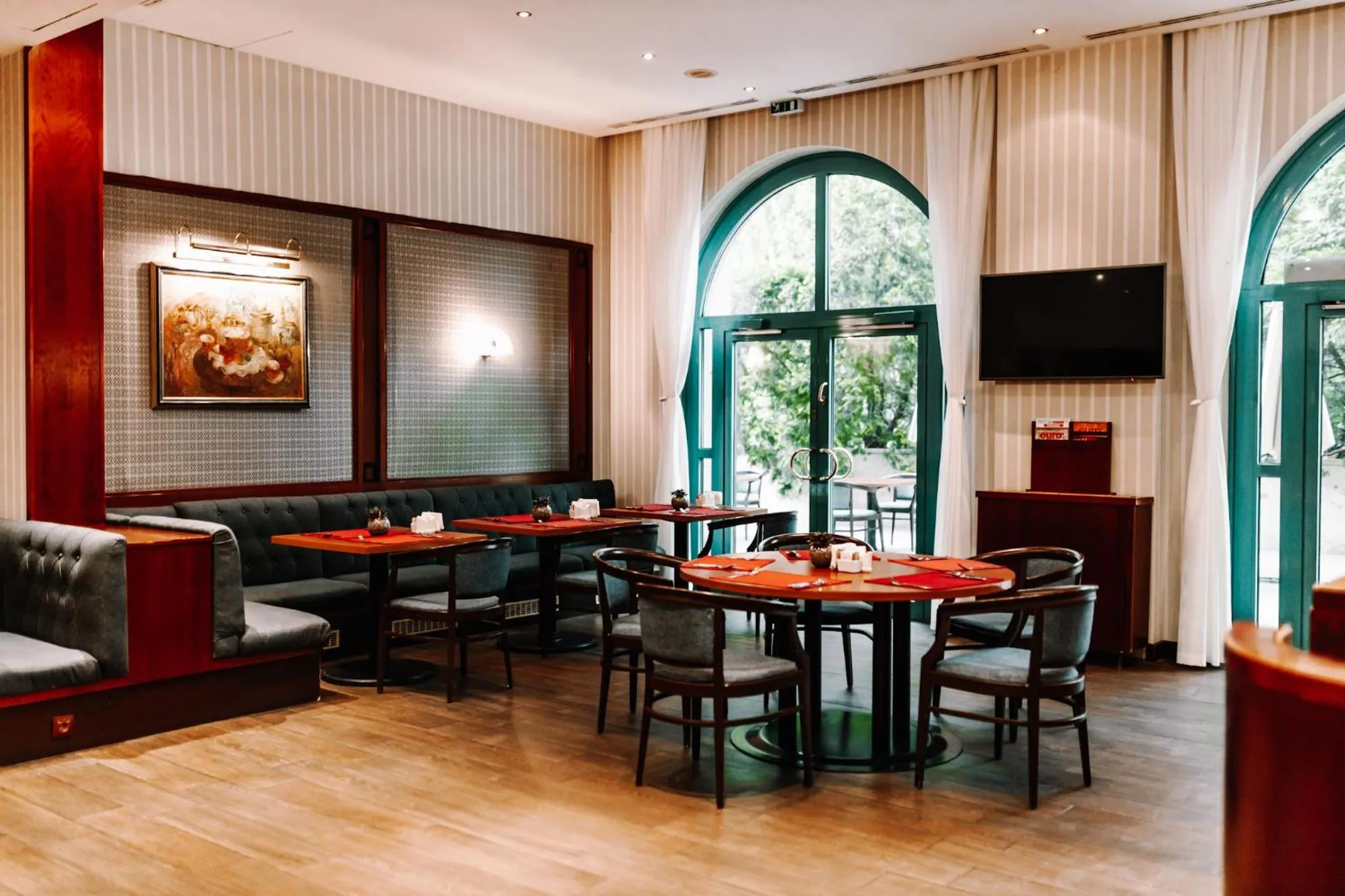 Breakfast in Rahat Palace Hotel