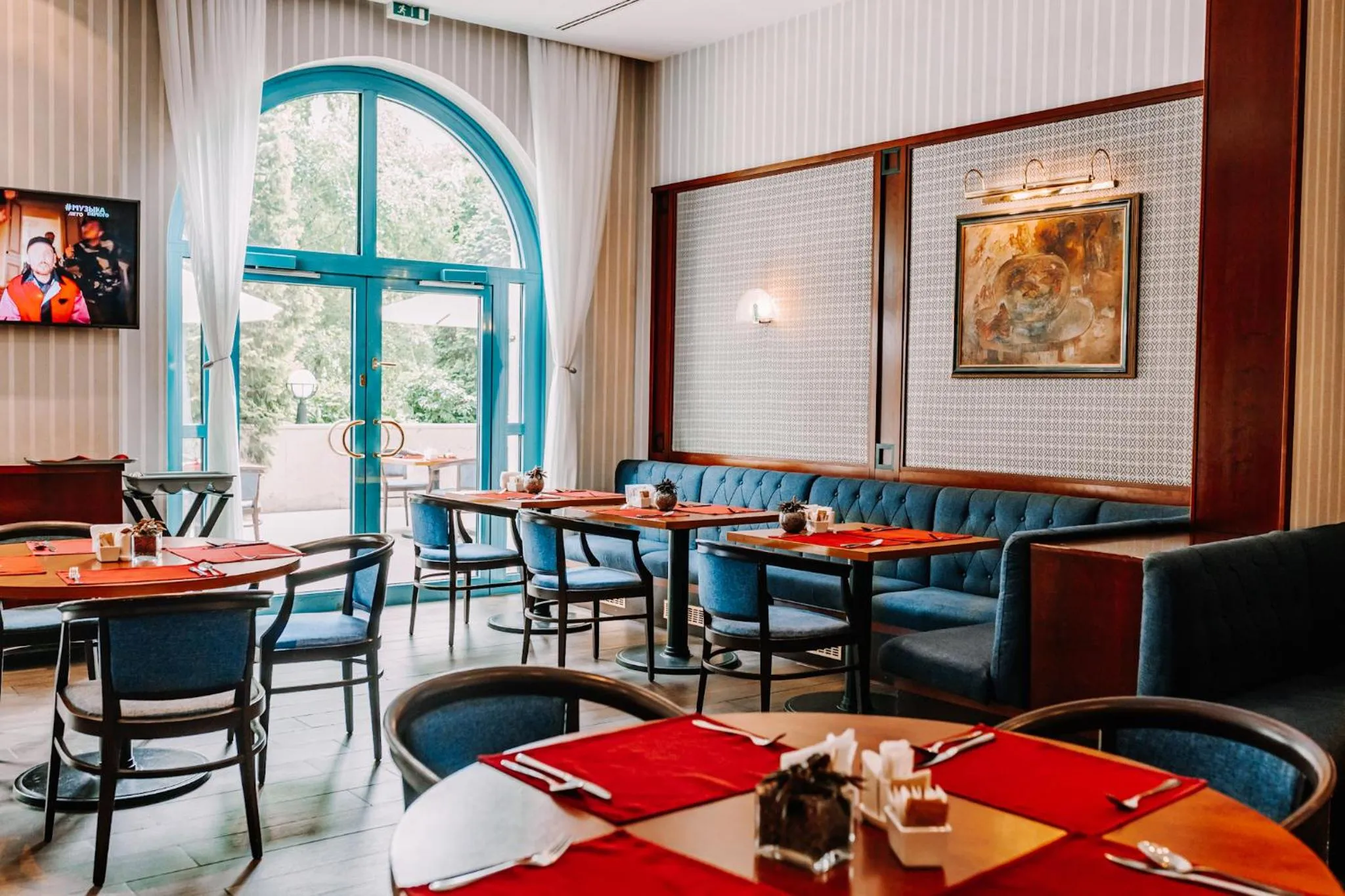 Breakfast in Rahat Palace Hotel