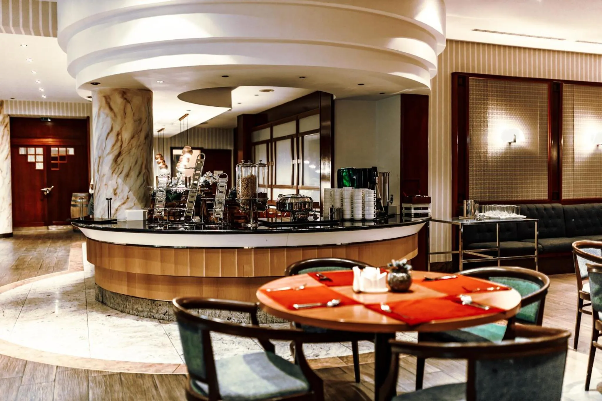 Breakfast in Rahat Palace Hotel