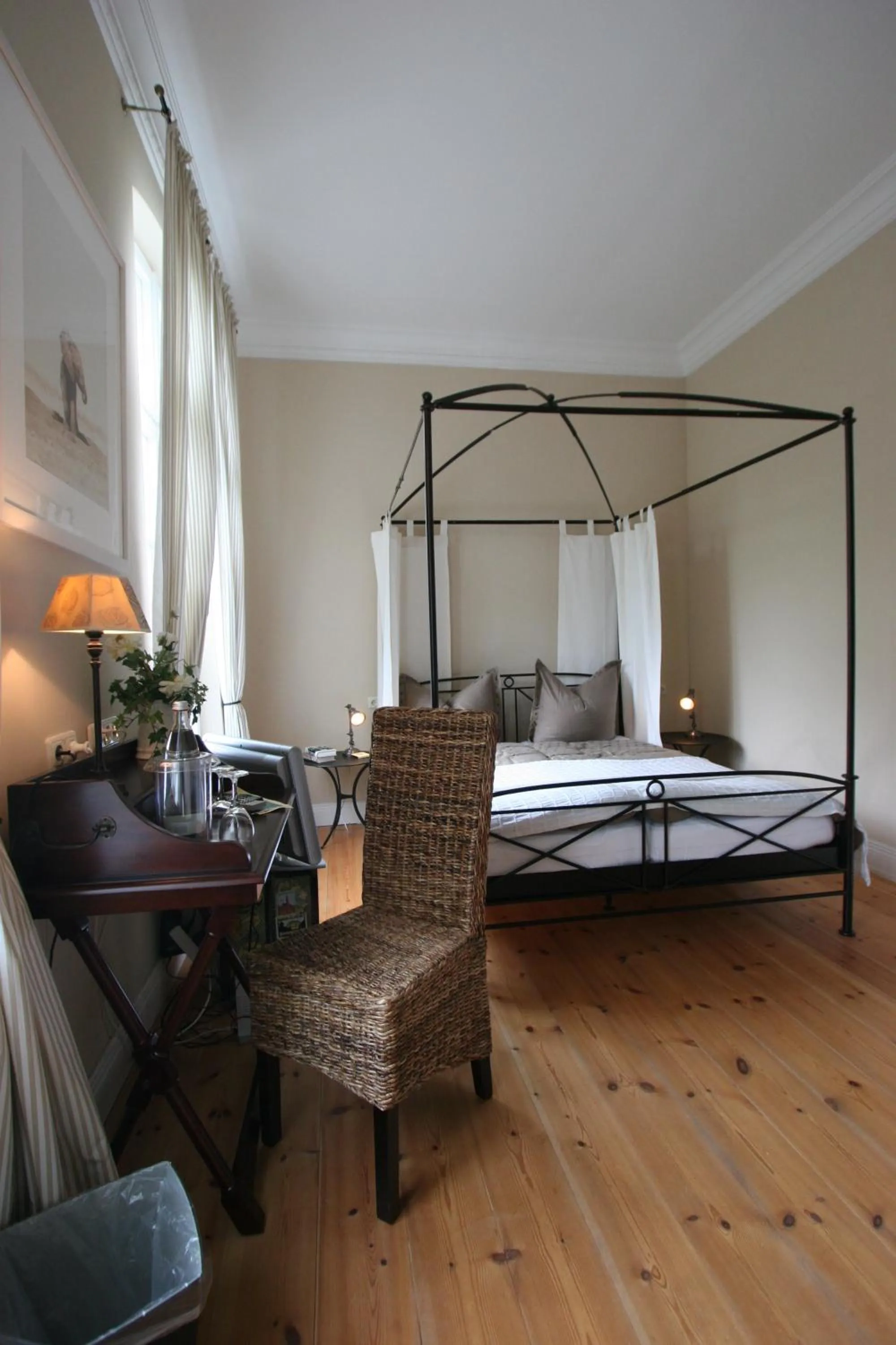 Bed in Hotel Hochzeitshaus