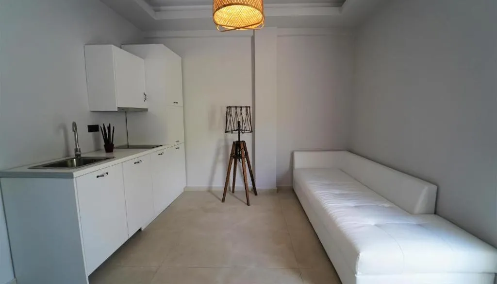 Bed in Enjoy Lichnos Bay Village, Camping, Hotel and Apartments