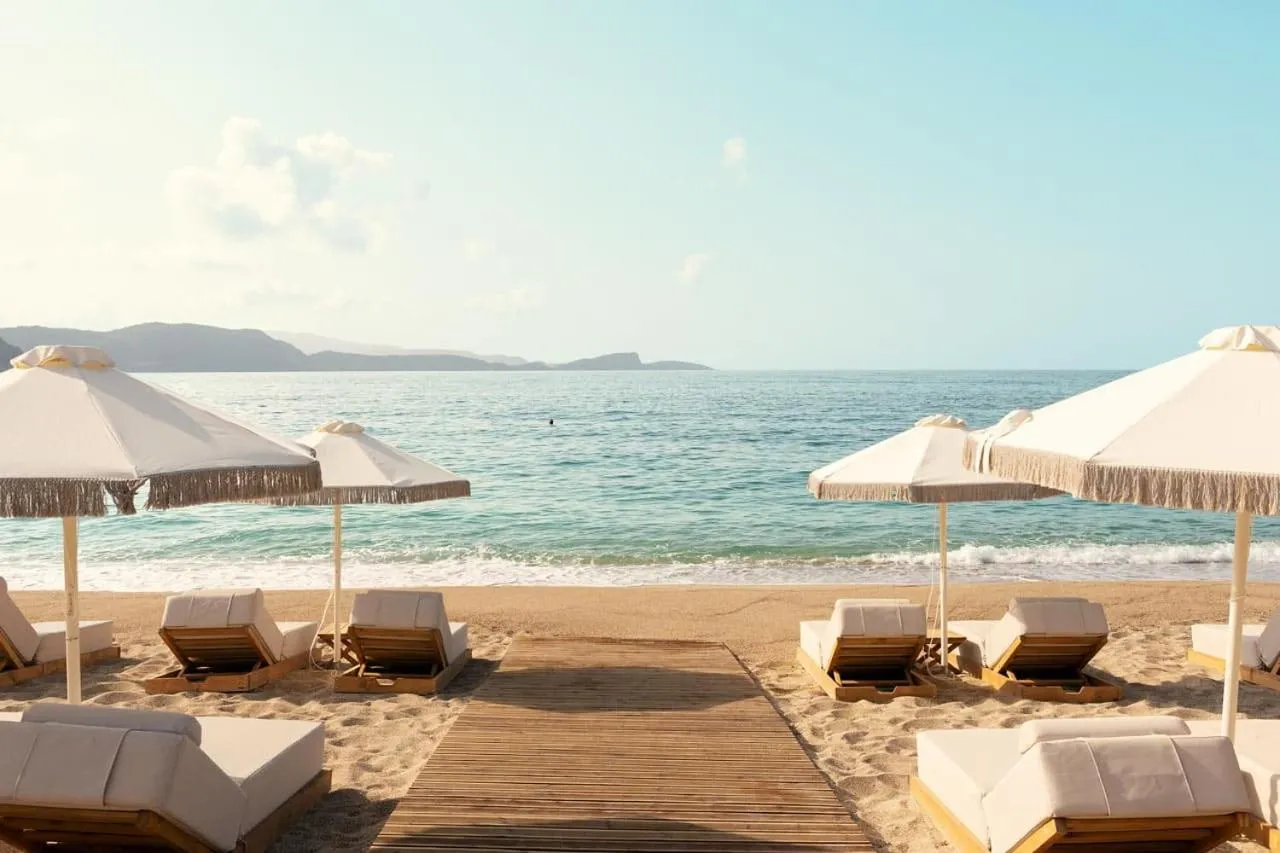 Sea view in Enjoy Lichnos Bay Village, Camping, Hotel and Apartments