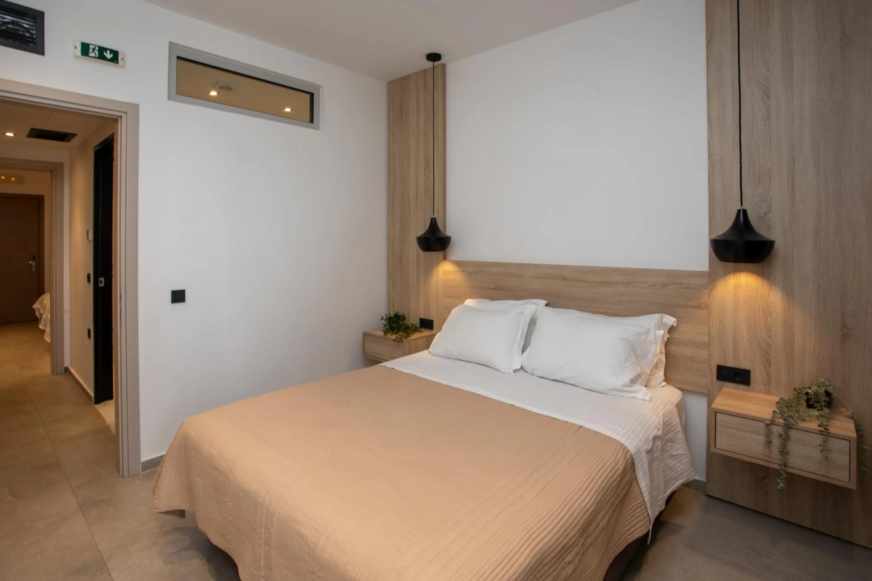 Bed in Enjoy Lichnos Bay Village, Camping, Hotel and Apartments
